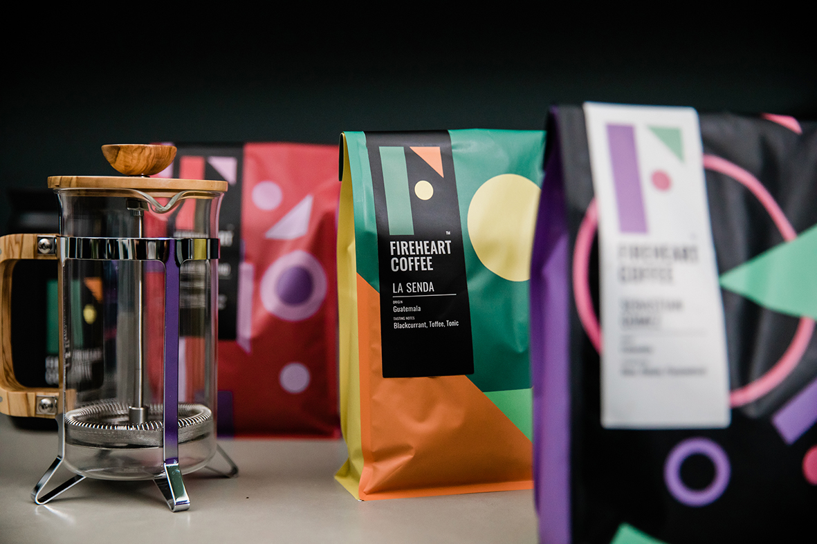 A Bold, Bright and Disruptive Identity for a New London Coffee Roaster Designed by Buddy