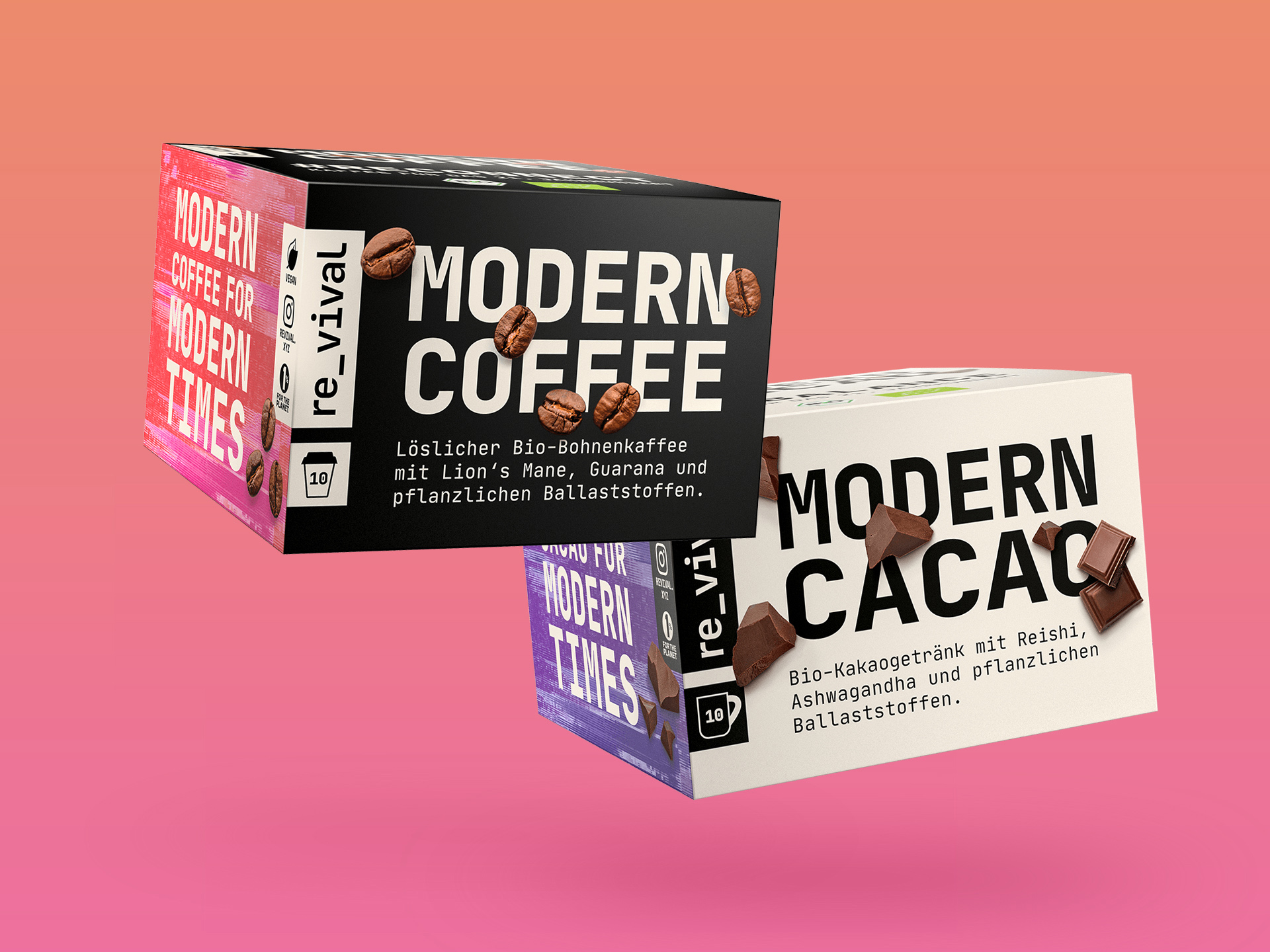 Branding and Packaging Design for Modern Coffee Brand Revival