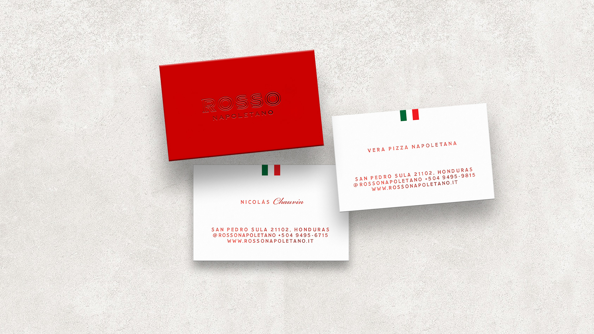 Mamba Studio Branding for Rosso Napoletano