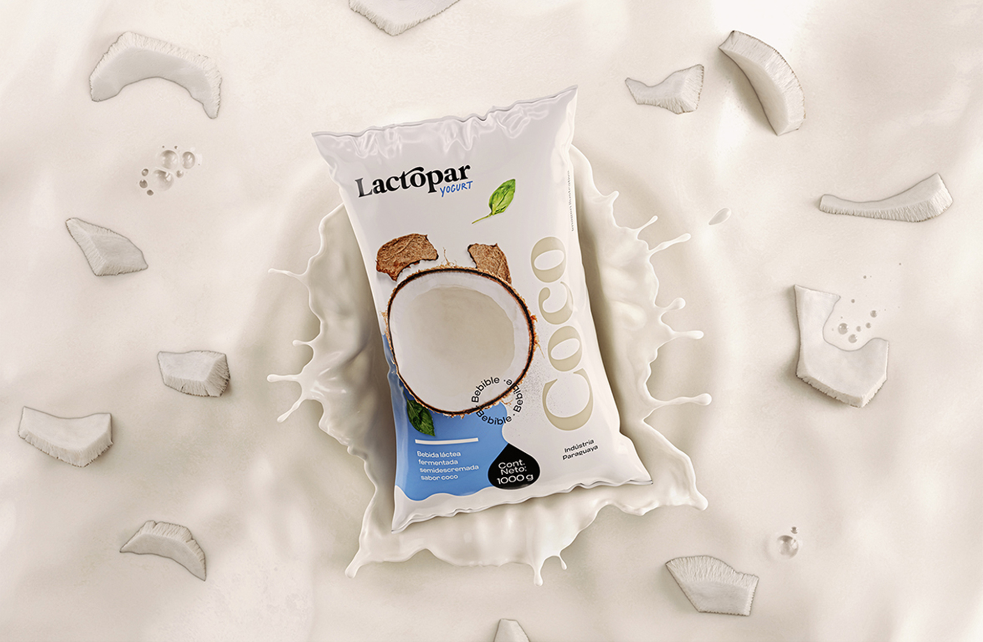 Yogurt Lactopar Packaging Design by PSNDesign