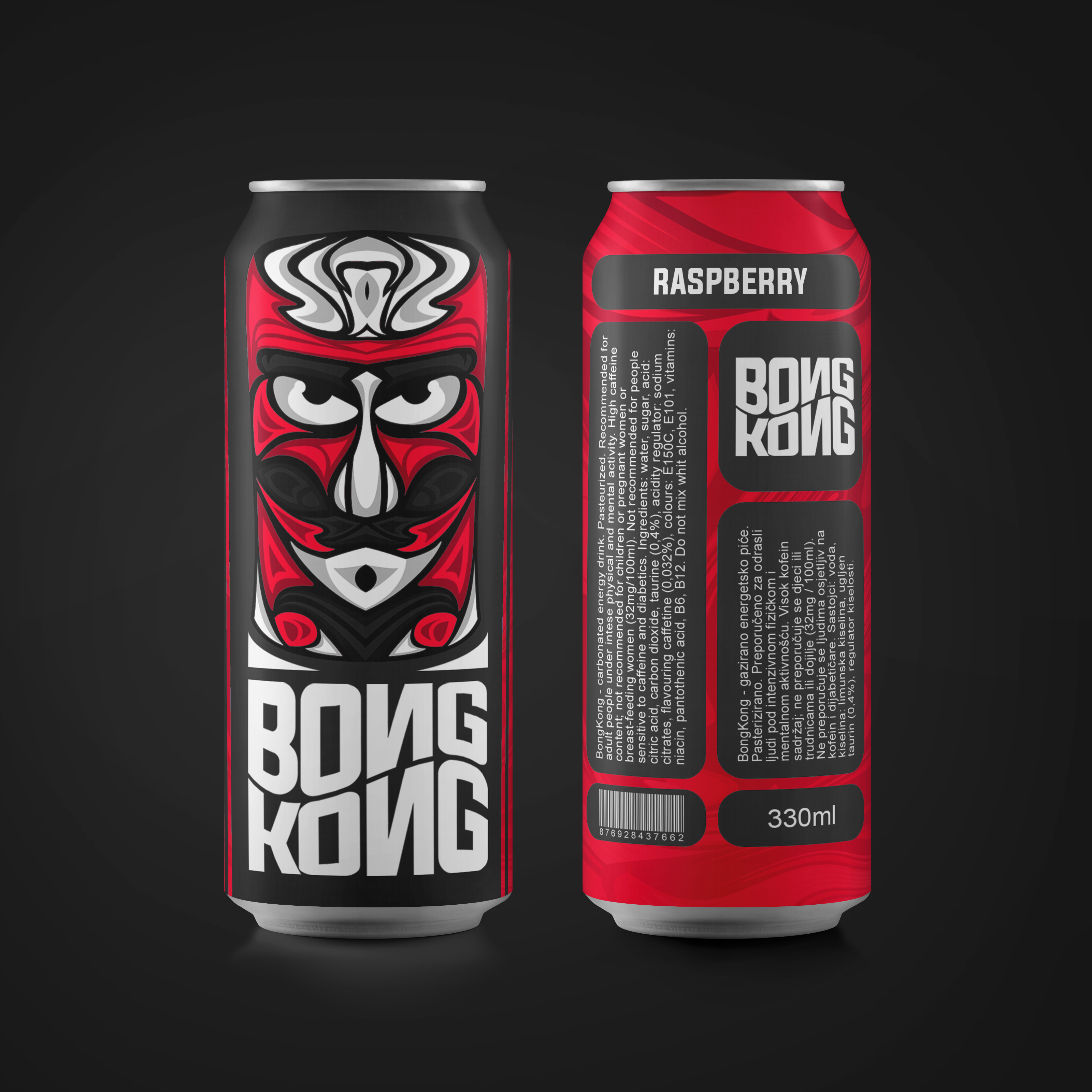 Varesono Create Packaging Design for Energy Drinks Brand BongKong 