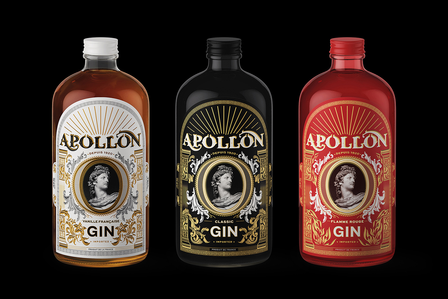 Packaging Design for Apollo Special Greek Gin