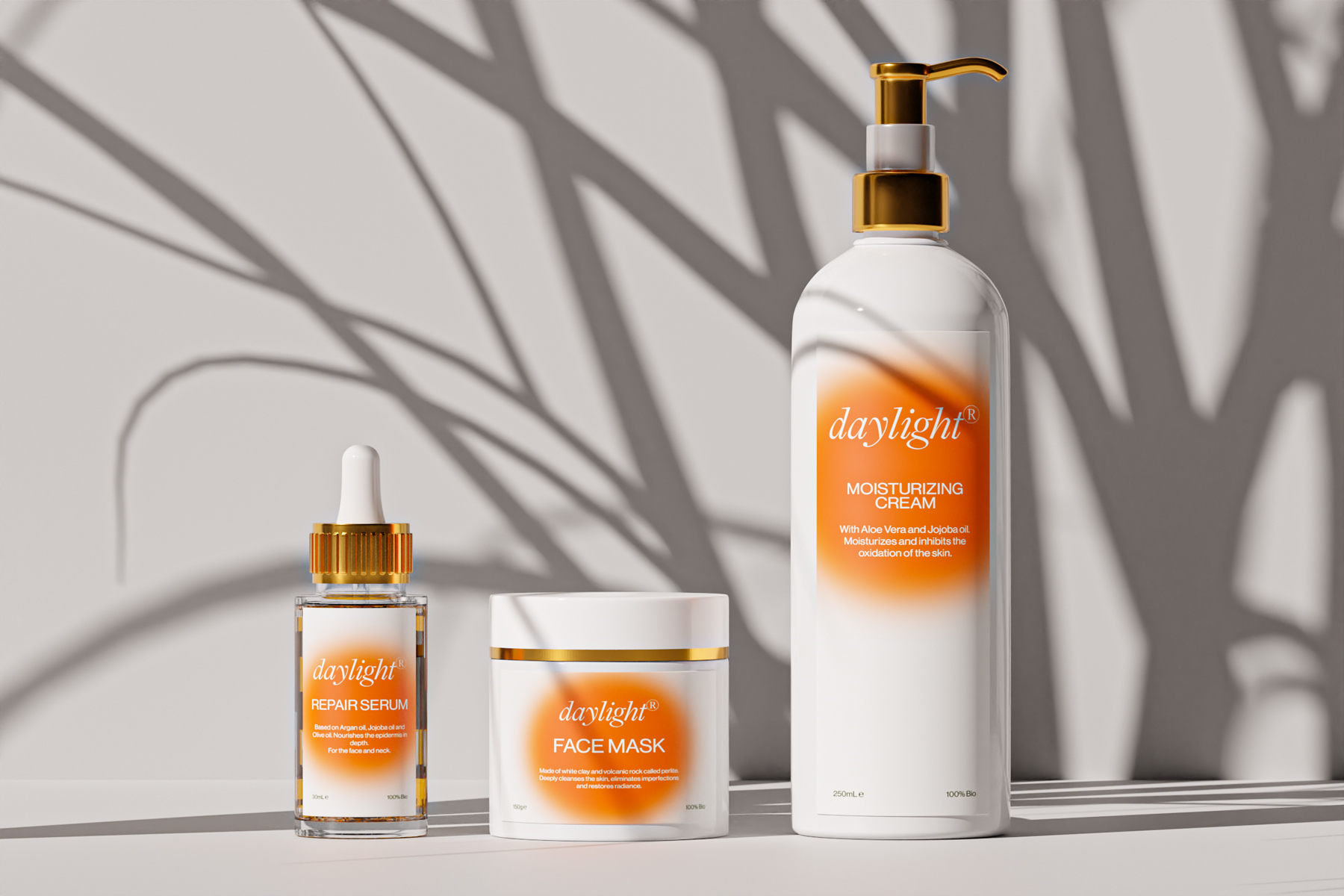 Nyle Naturals Skincare Products Brand Identity & Packaging Design