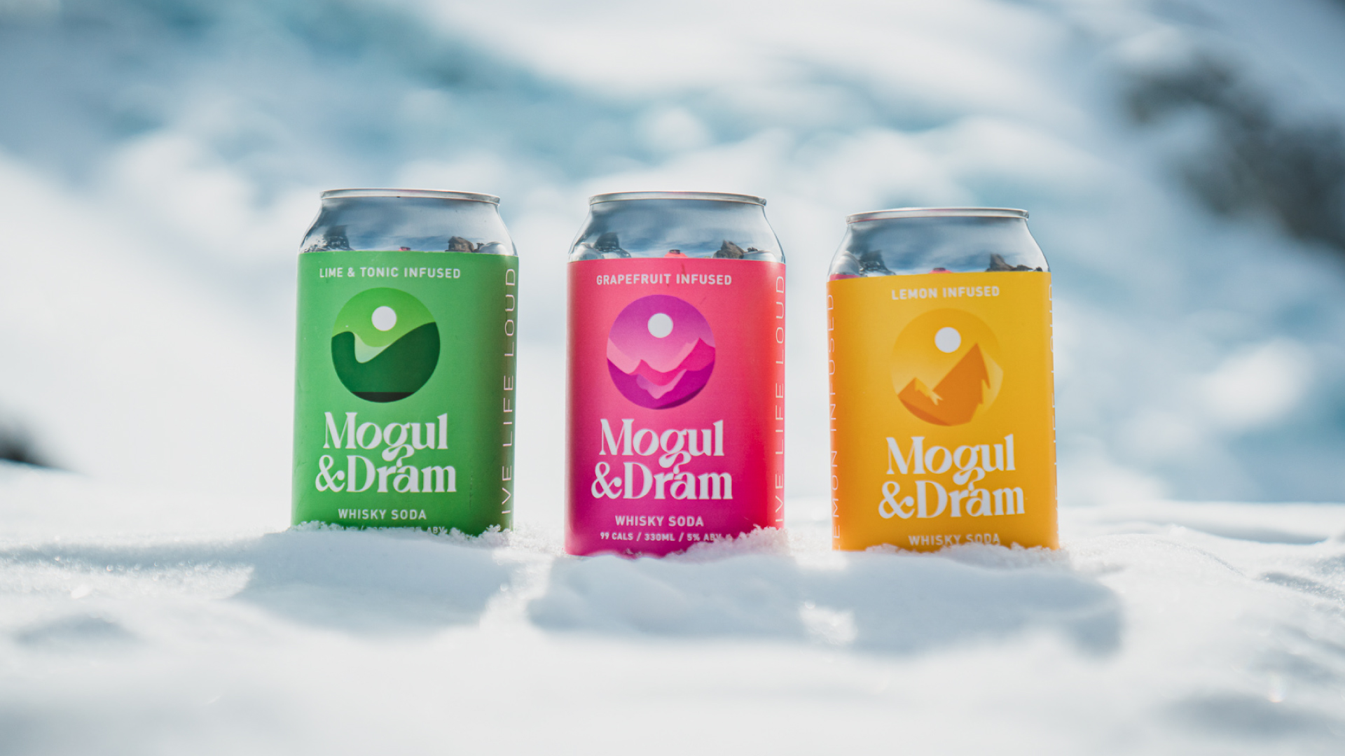 Brand Development and Packaging Design for a Challenger RTD Whisky Seltzer