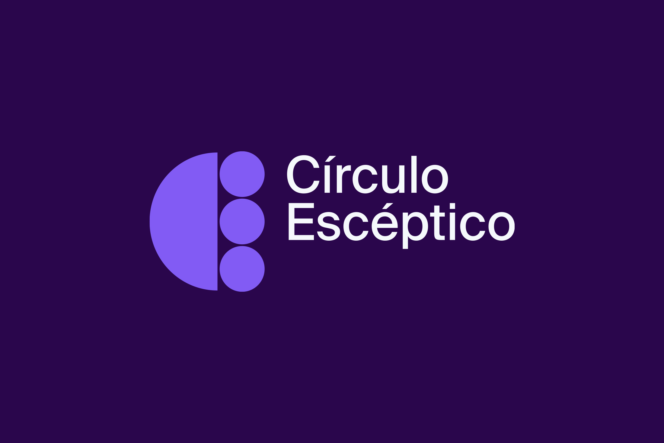 New Brand Identity for Círculo Escéptico by Guillotina Estudio