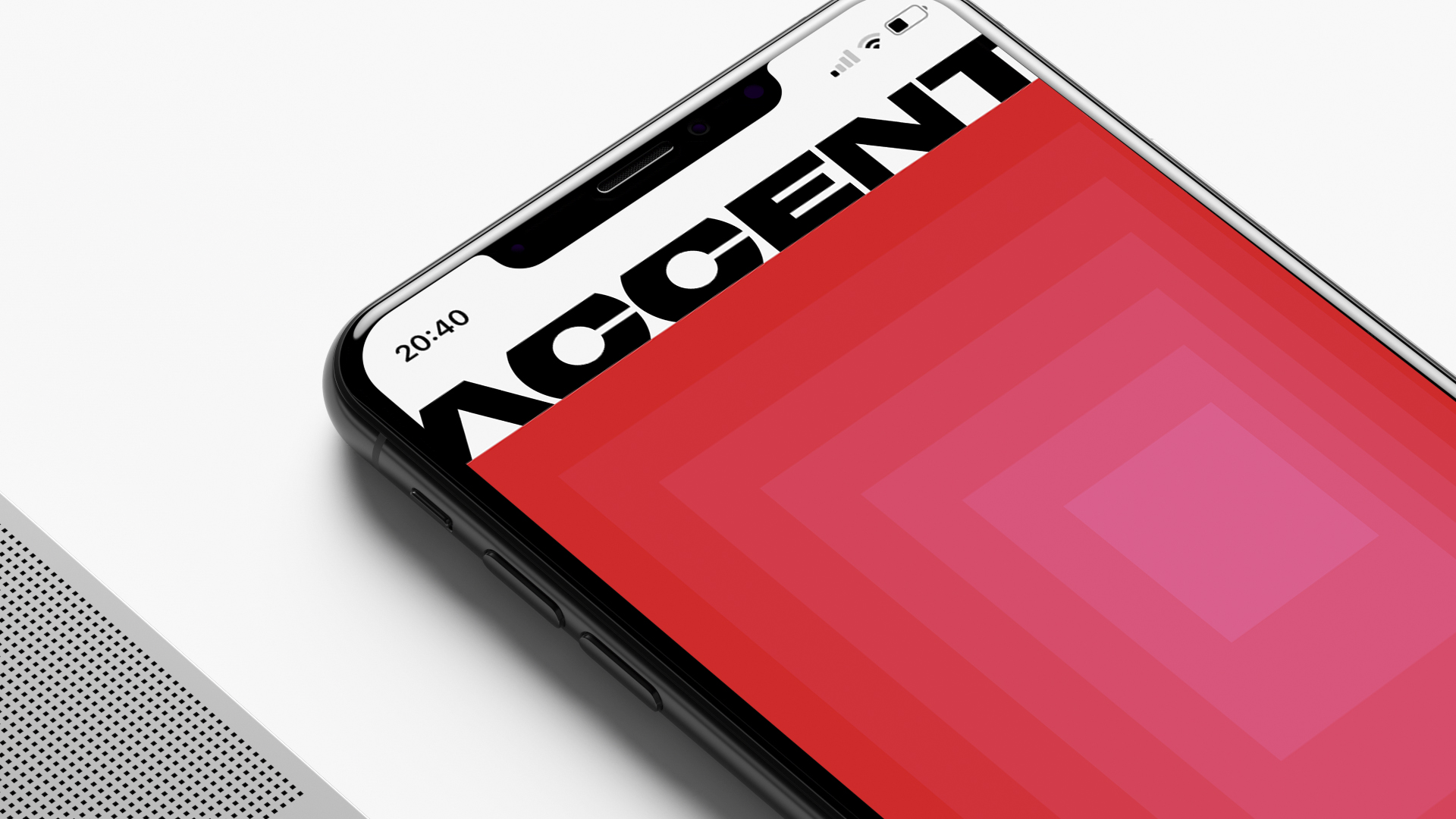 New Brand Identity for The Accent by Jean Wojciechowski