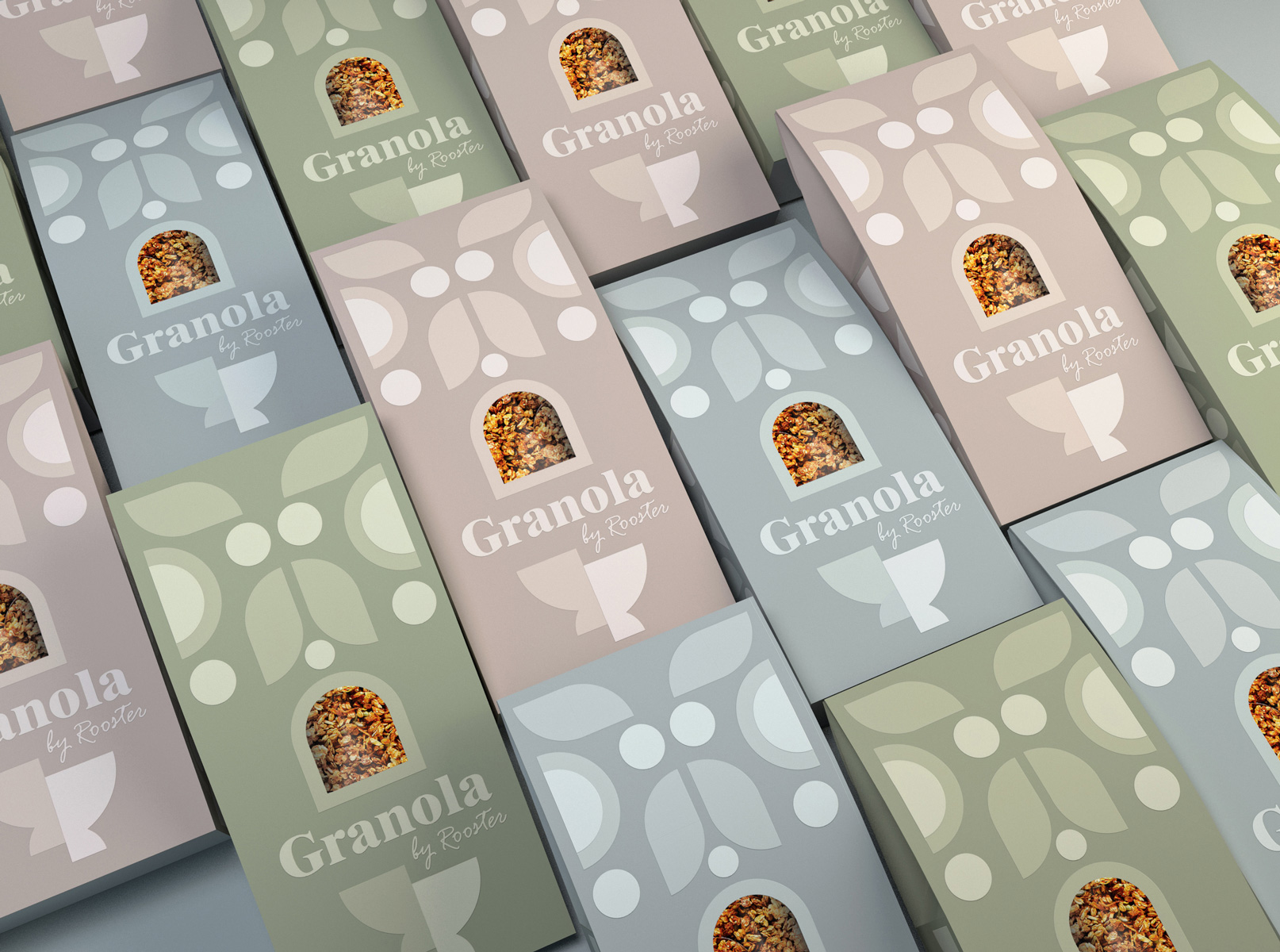 Design Studio CreativeByDefinition Creates New Packaging for Granola by Rooster