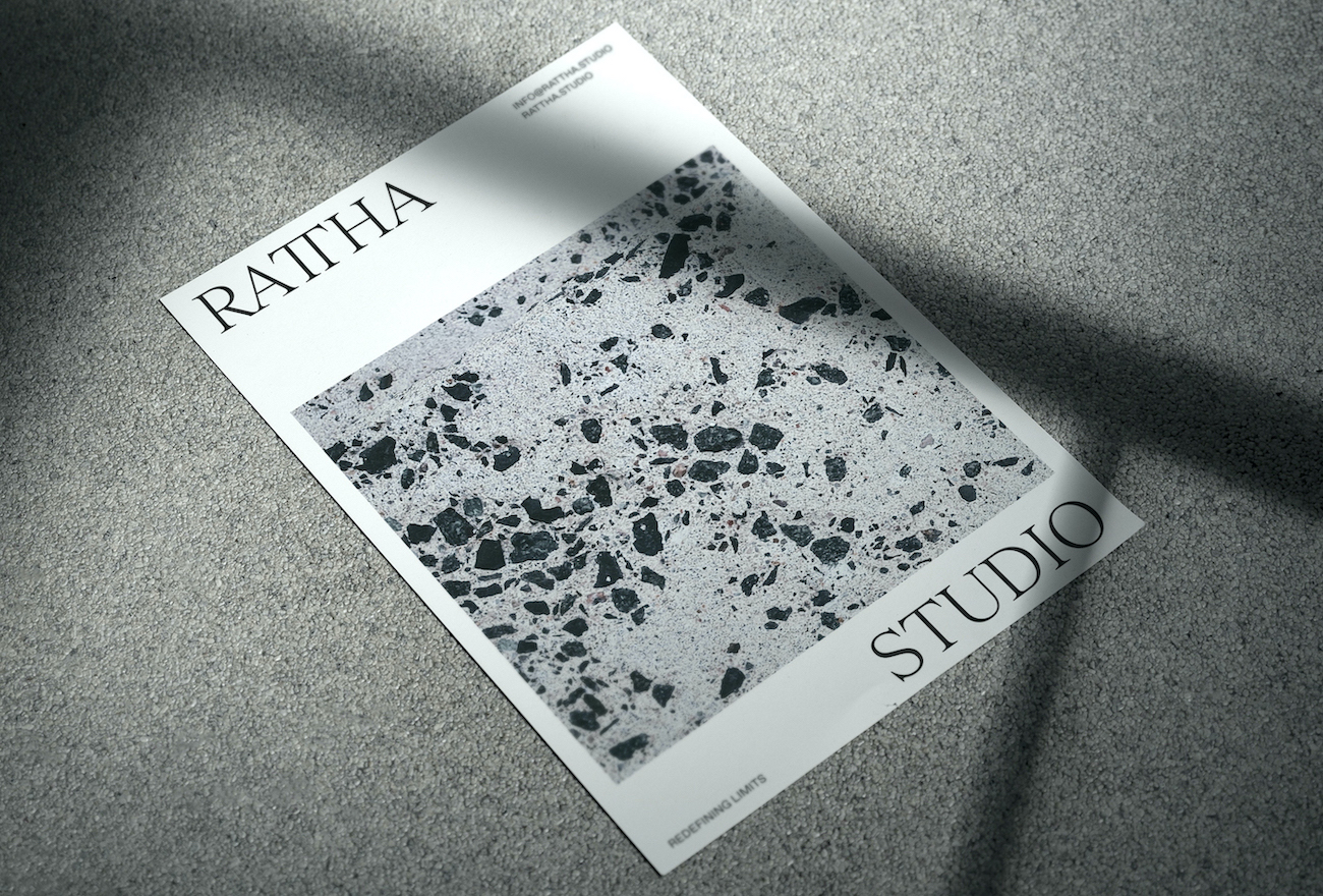 Brand Identity for Rattha Studio a Dubai-Based Architecture and Integrated Design Firm by Fagerström