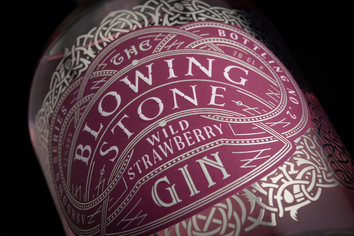 The Blowing Stone Gin Range Designed by Benjamin Charles