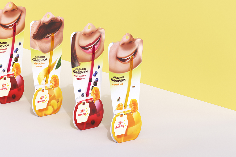 Commersart Create Functional Sweets from HoneyWay Packaging Design