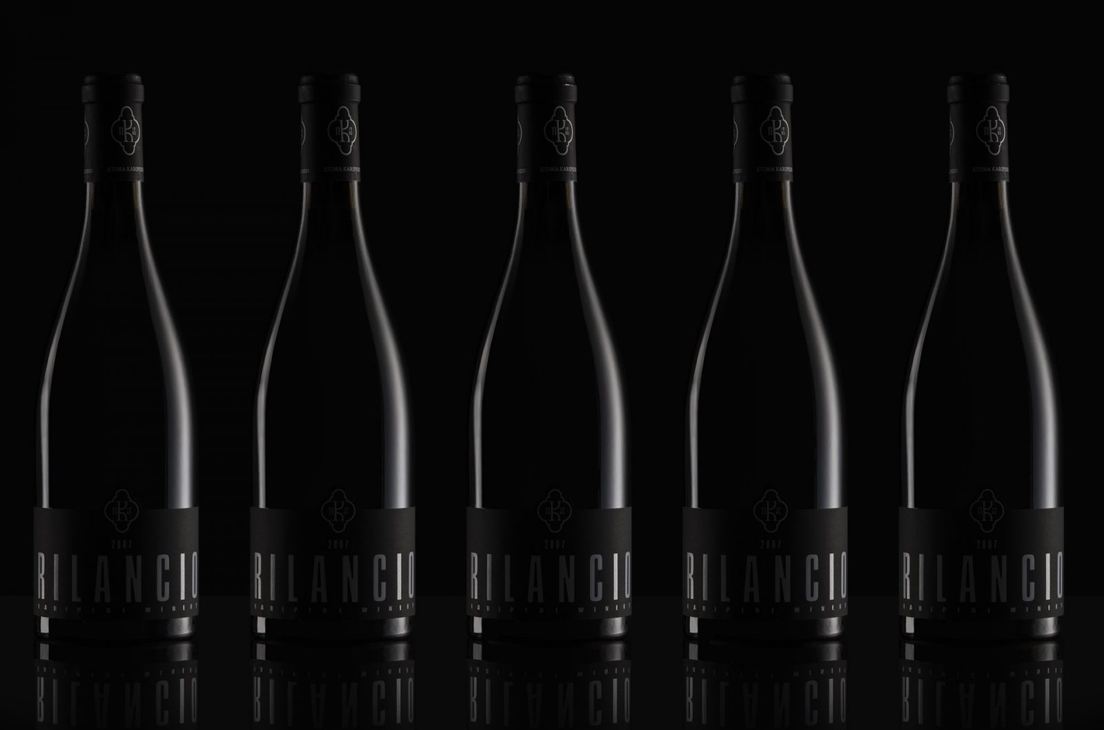 Rilancio Wine Label Design for Karipidis Winery by Sowl Creative Studio