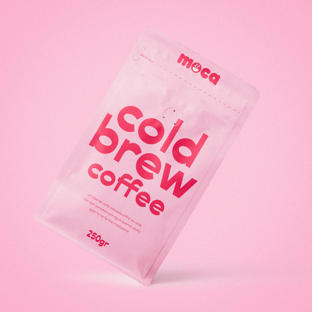 Domo Studio Create Packaging Design for Moca Cold Brew Coffee