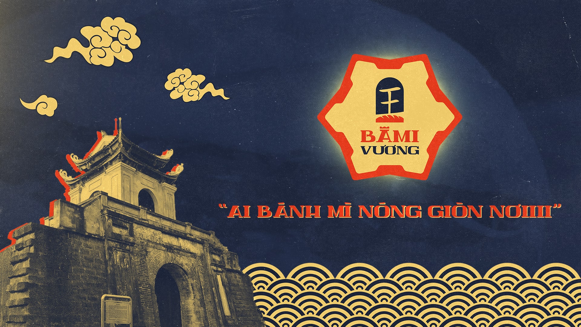 Brand Identity For Bami Vuong by Khac Duc