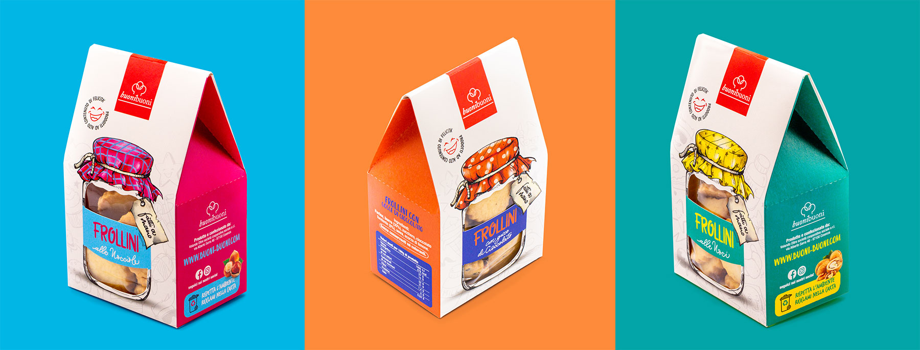 Studio La Regina Created Packaging Design for BuoniBuoni Shortbread ...