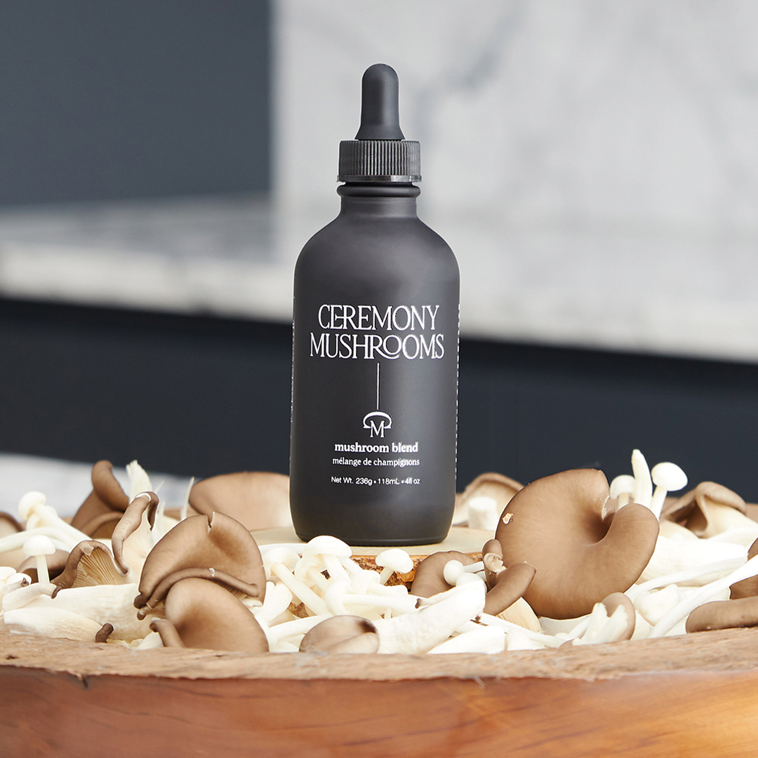 Ceremony Mushrooms Tinctures Brand and Packaging Design by Brandsicle Inc
