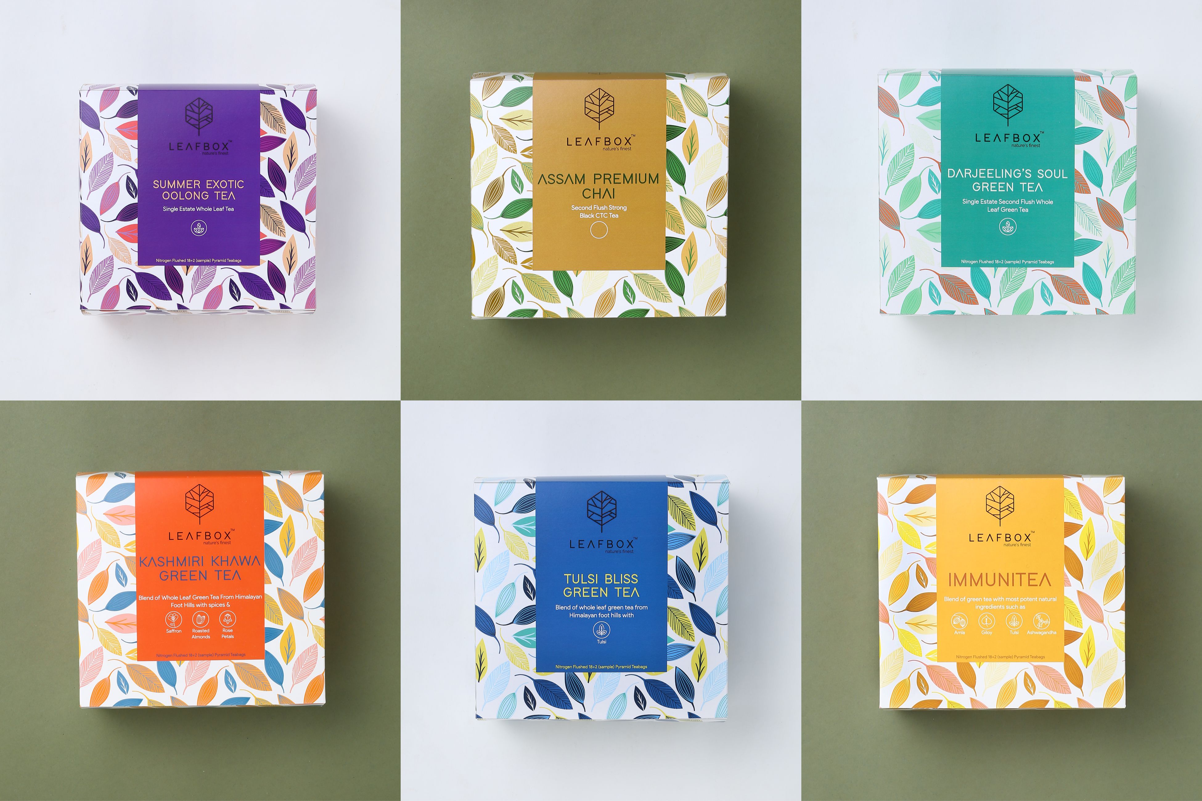 Leafbox Packaging a Perfect Blend of Design and Colour Aesthetics ...