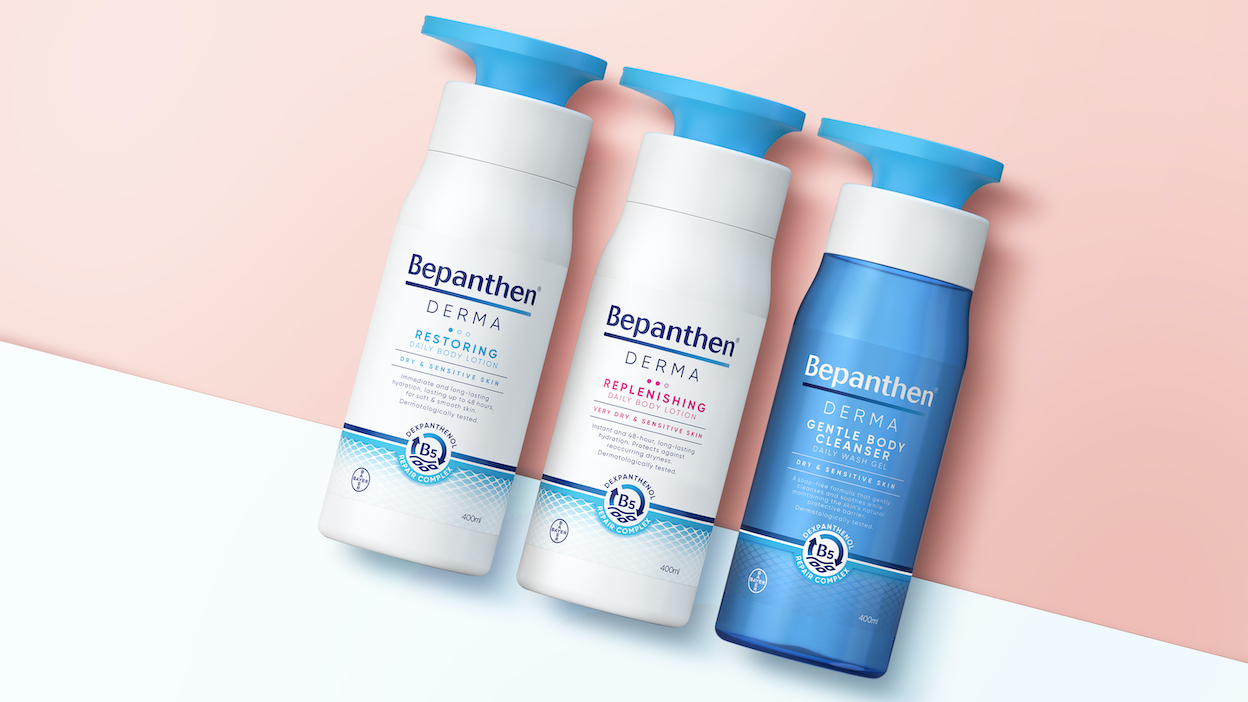 Free The Birds Rebrands Bayer’s Medical Skincare Brand Bepanthen for the Daily-Use Cosmetics Market