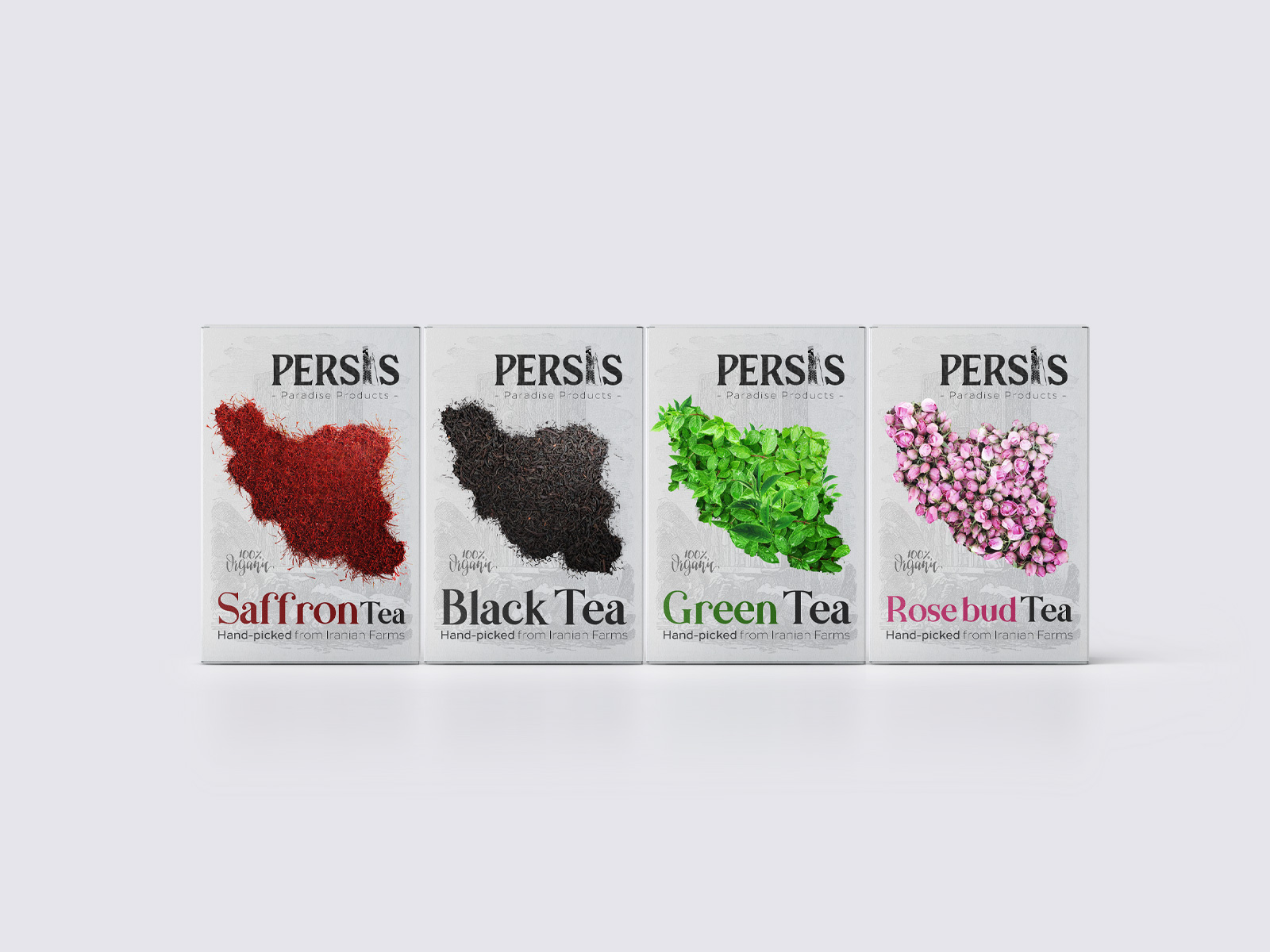 Studio Metis Created Packaging Design for Persis Herbal Tea