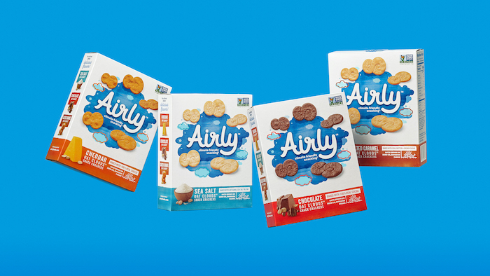Airly Climate Friendly Snacking Oat Crackers