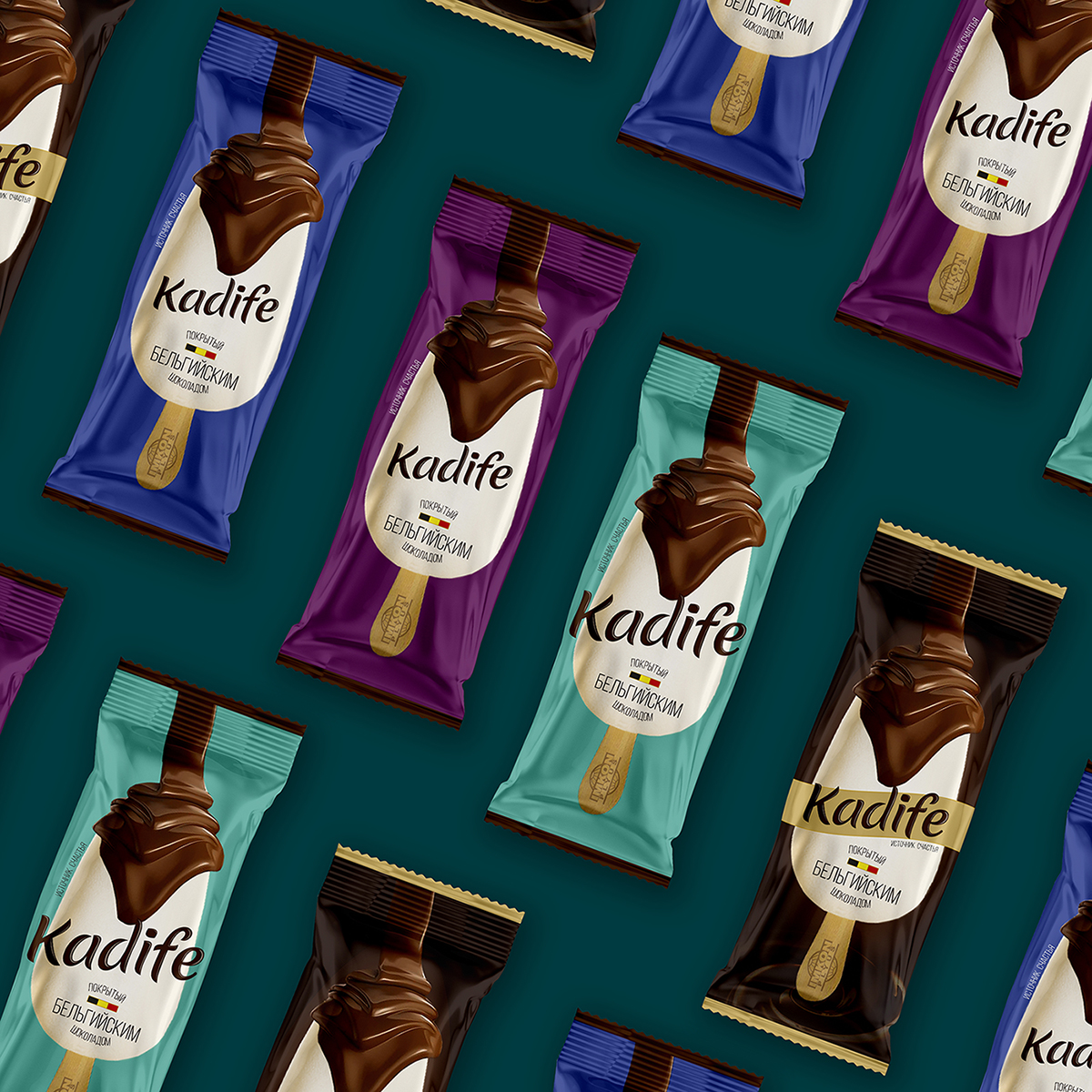 Minim Brand Design Create Kadife Ice Cream Packaging Concept For Imkon Plus