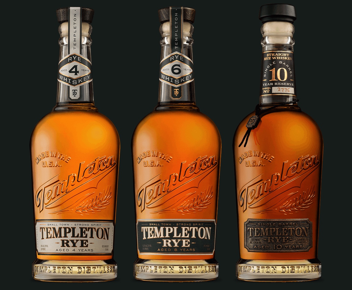 Templeton Rye: Small Town, Strong Spirit Branding by Makers & Allies