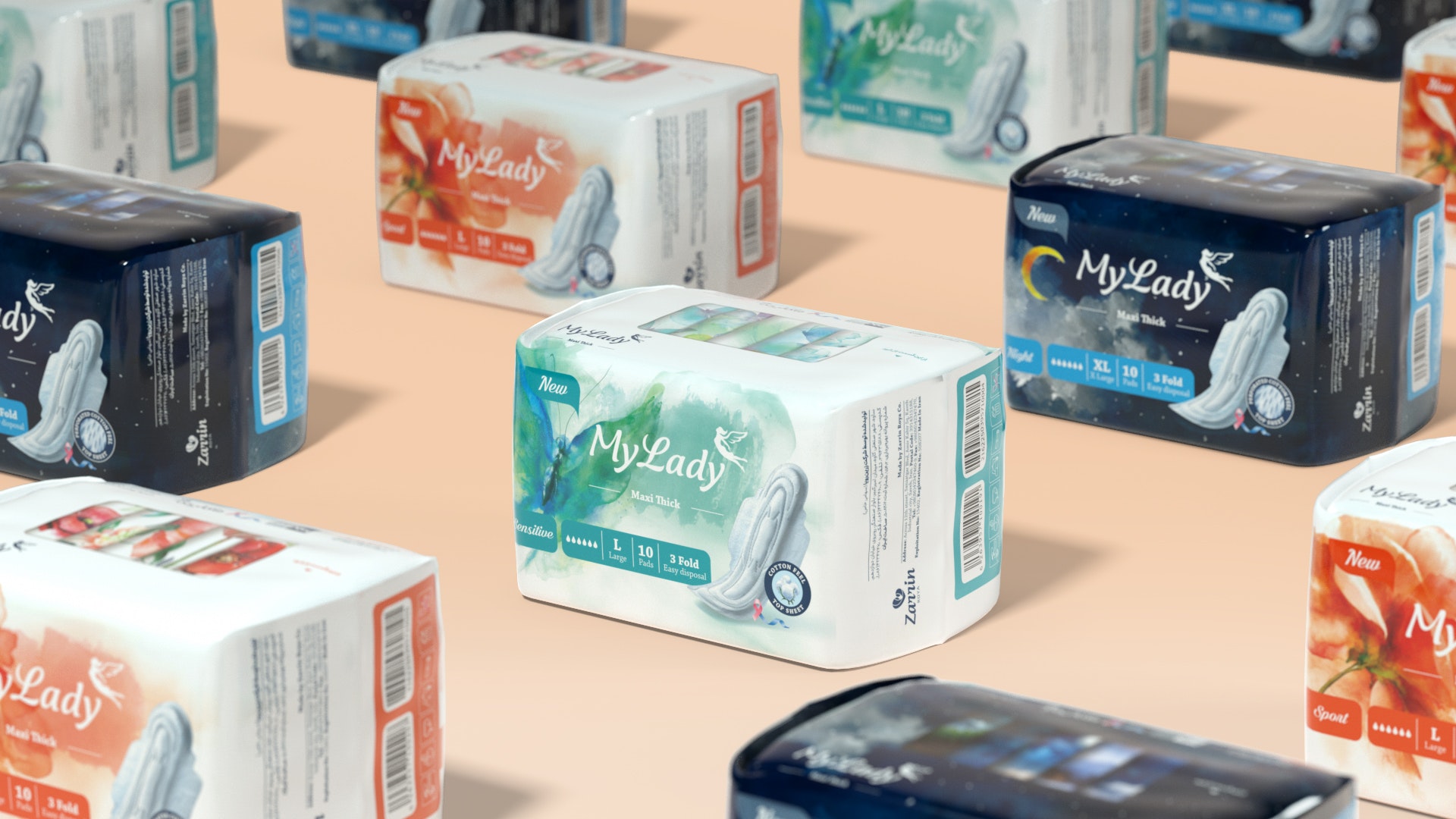 MyLady-Period is Normal Challenging Period-Shaming Through Better Designed Sanitary Pads Packaging