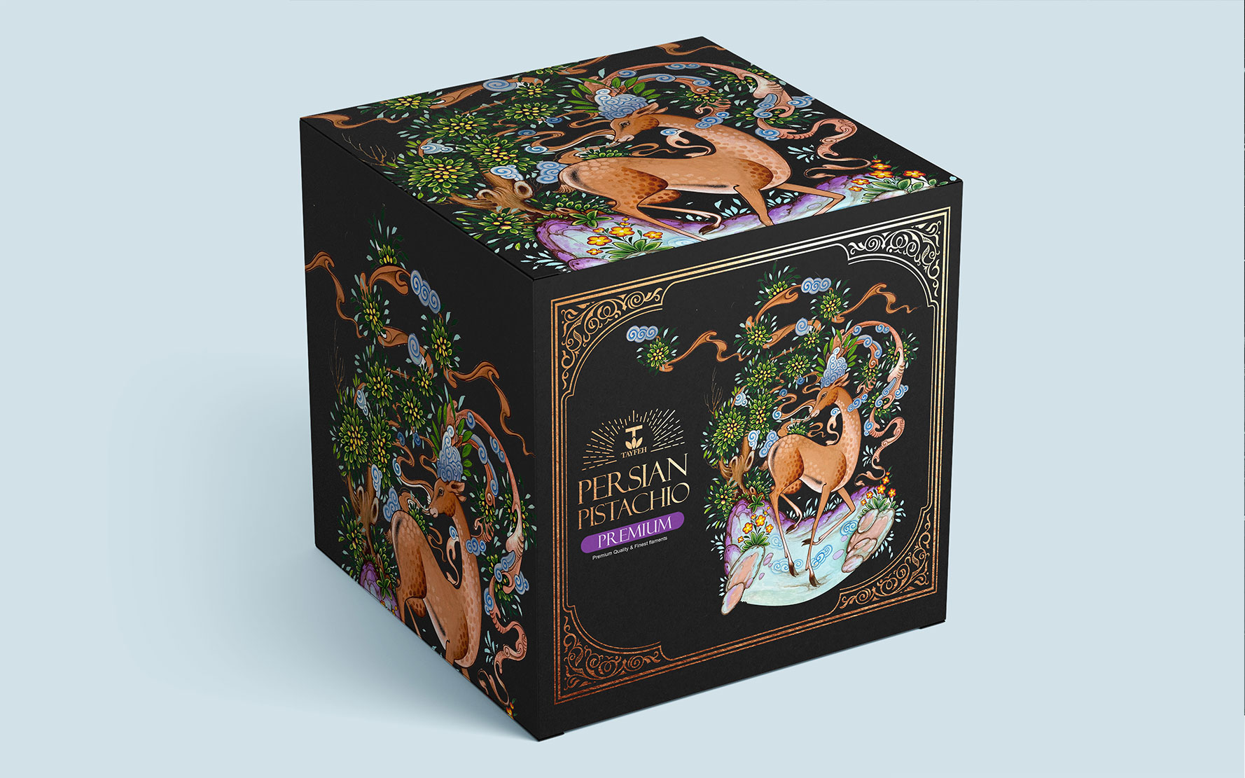 Taha Fakouri Creates Packaging Design for Tayfeh Pistachio - World ...