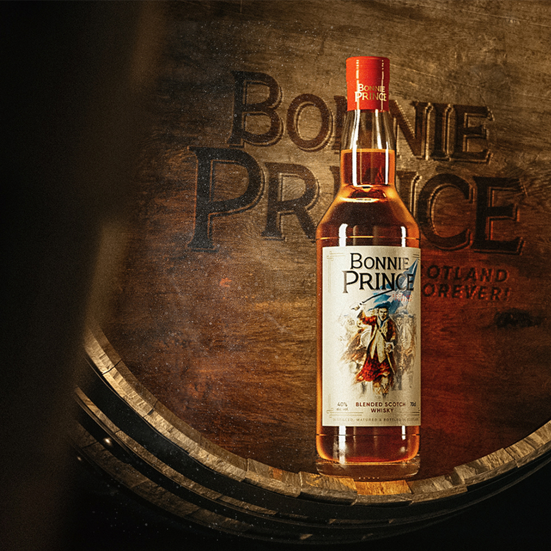 Bonnie Prince Scotch Whisky Brand and Packaging with a True Scottish Spirit by PG Brand Reforming Company