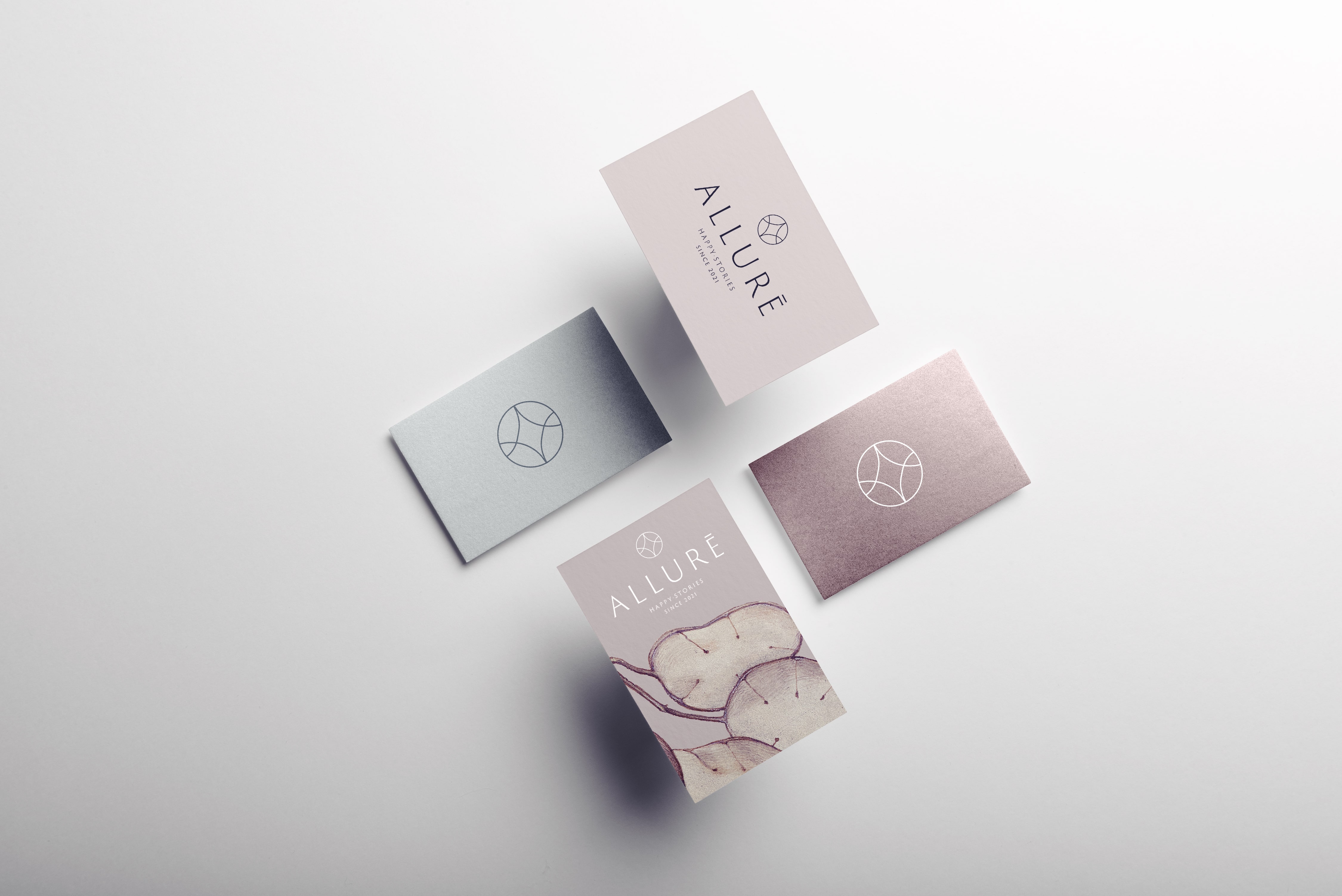 Allurē Brand Identity and Packaging Design by Creative Boxx Studio