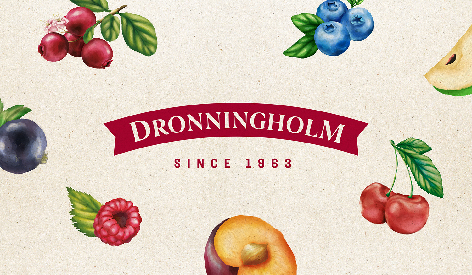 Rebranding of Dronningholm Created by Pointbleu Design