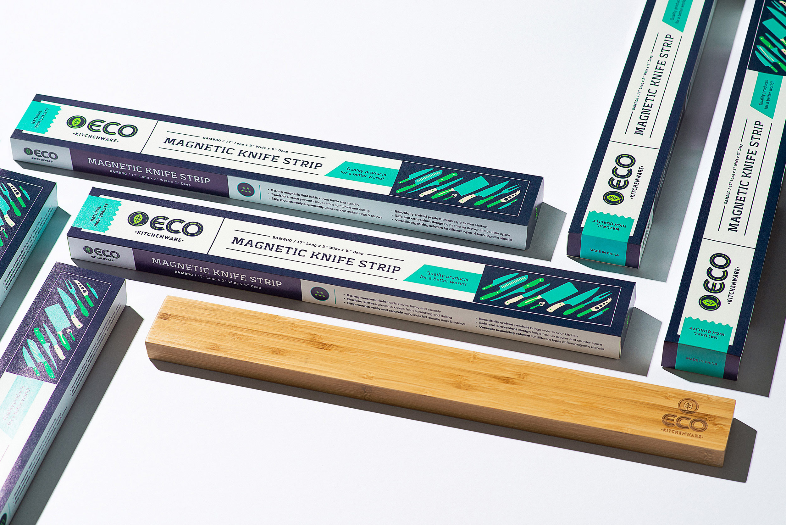 A Modern Brand Design for High-Quality Eco-Friendly Kitchen Utensils by Design Etiquette