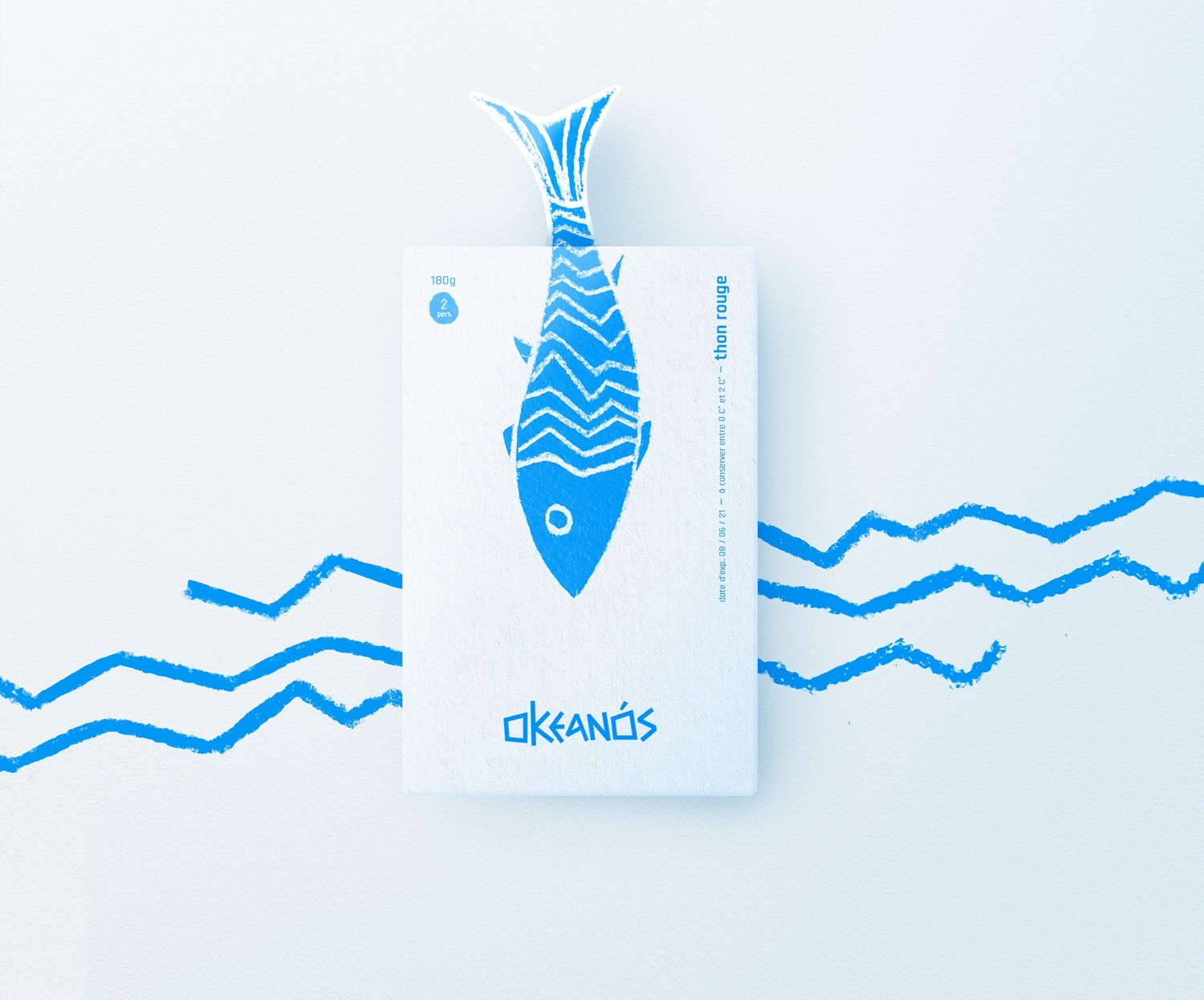 Okeanós’ Fishes Steps Out of the Box Branding and Promotion