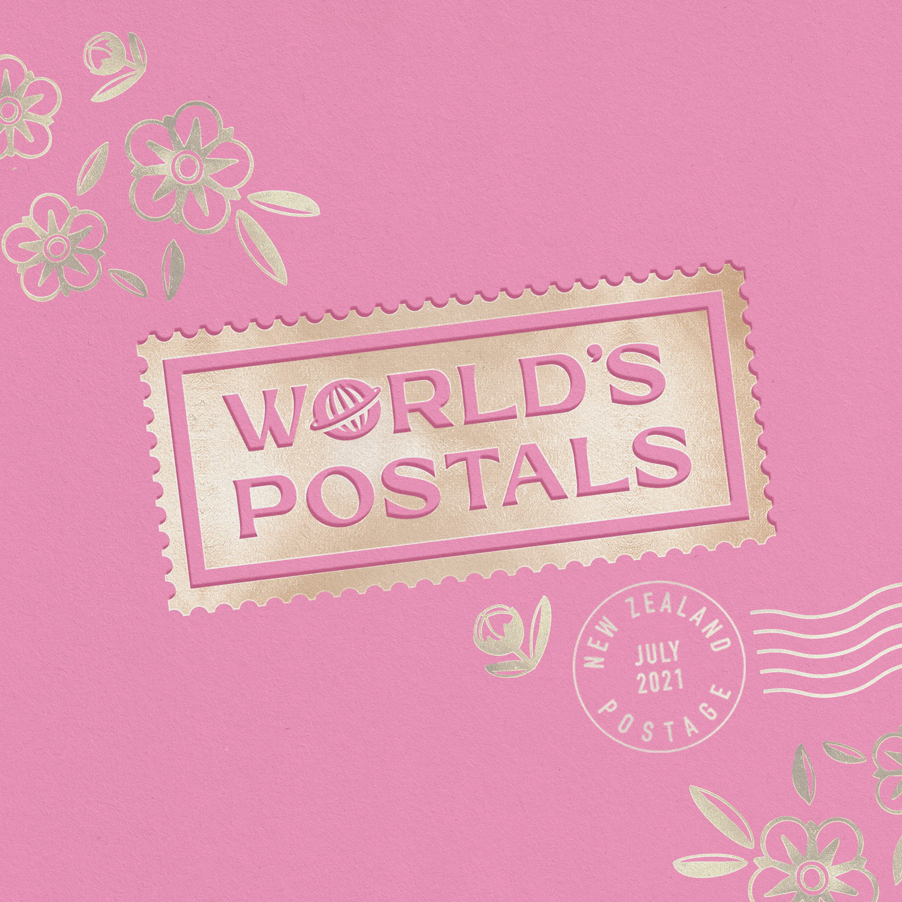 World’s Postals Non Published Concept by Spasm Studio