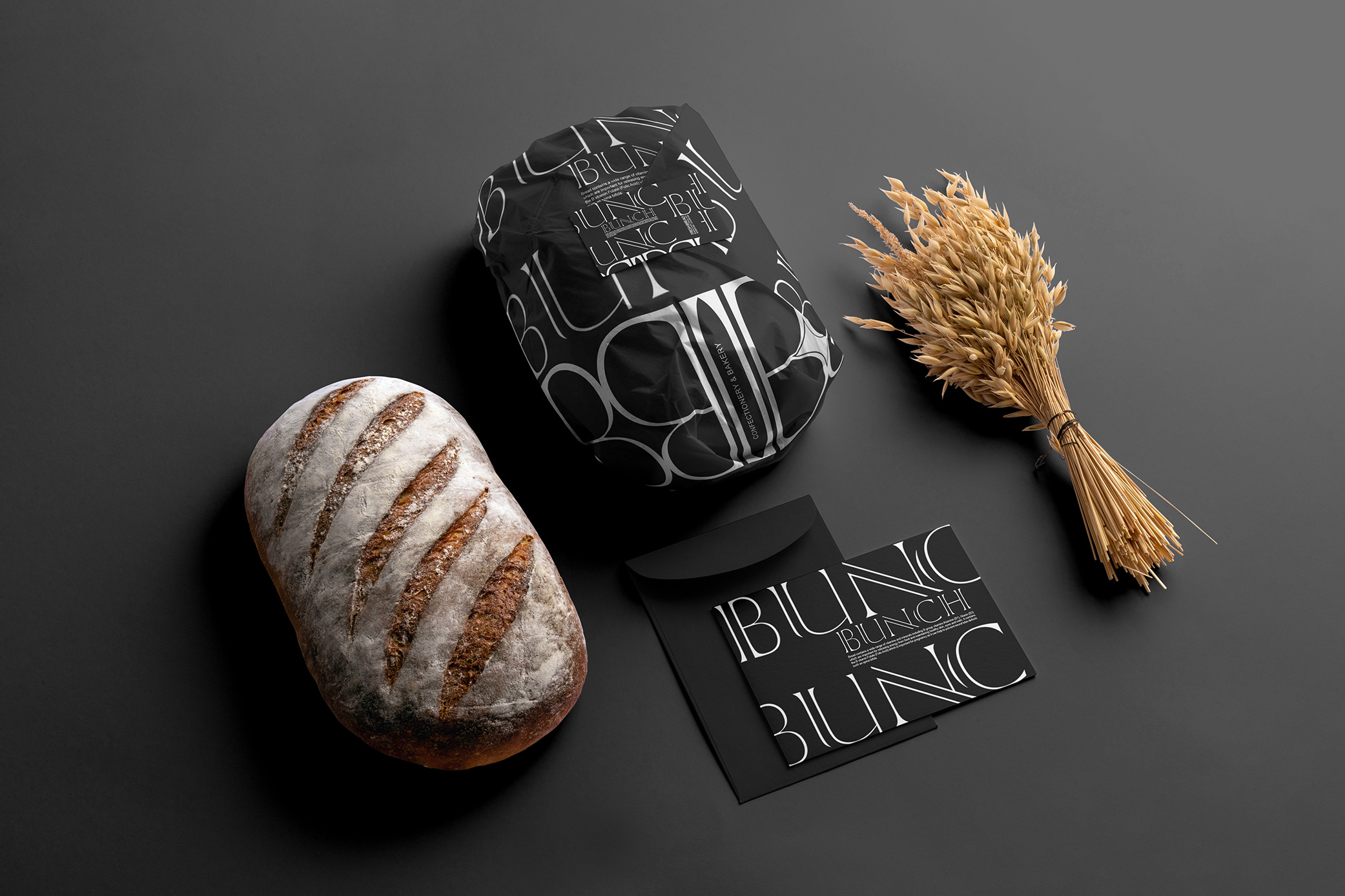 Branding and Packaging for Bunch Bakery in Palladium, Tehran
