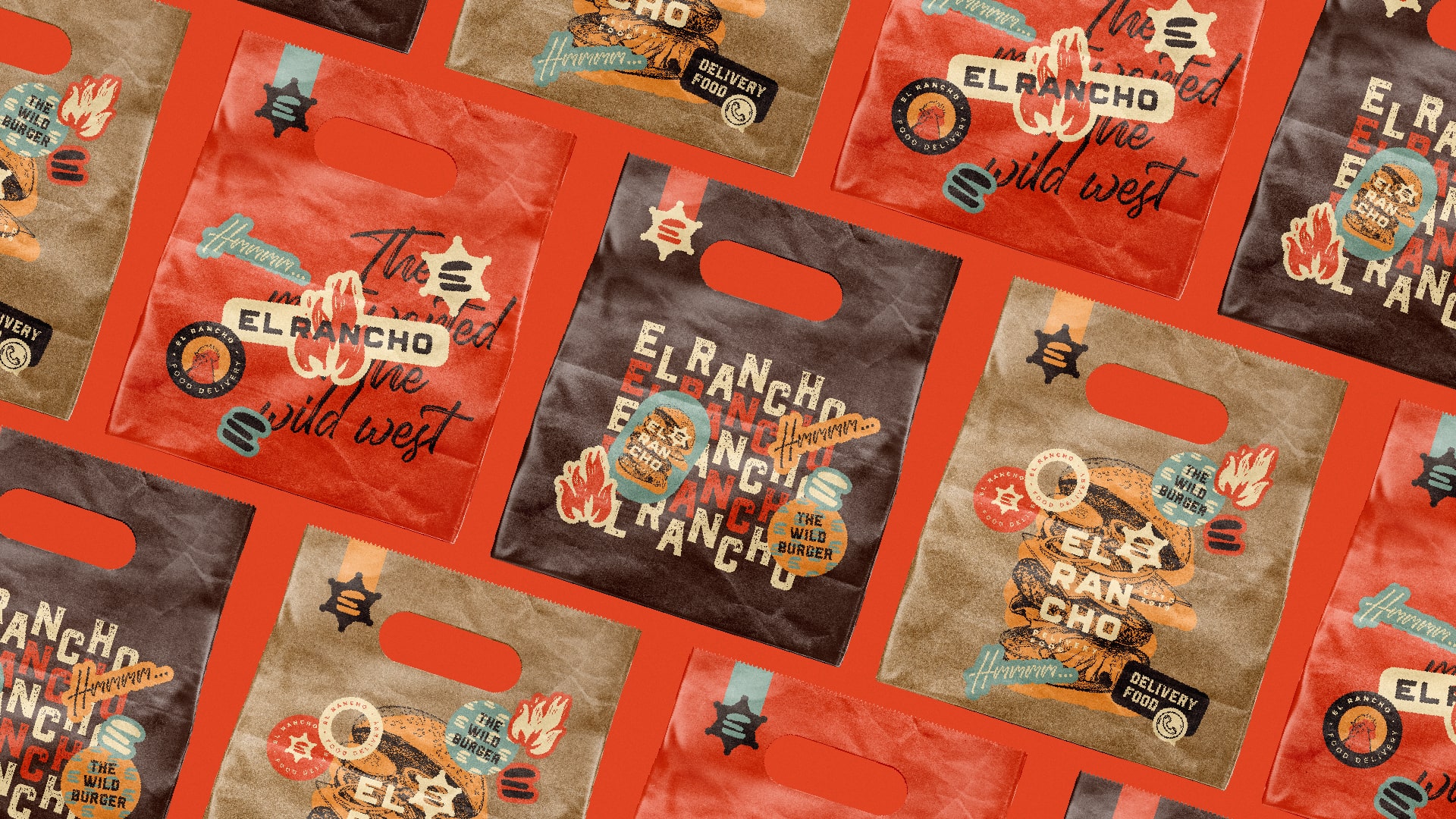 El Rancho Brand and Visual Identity by Matheus Ferreira