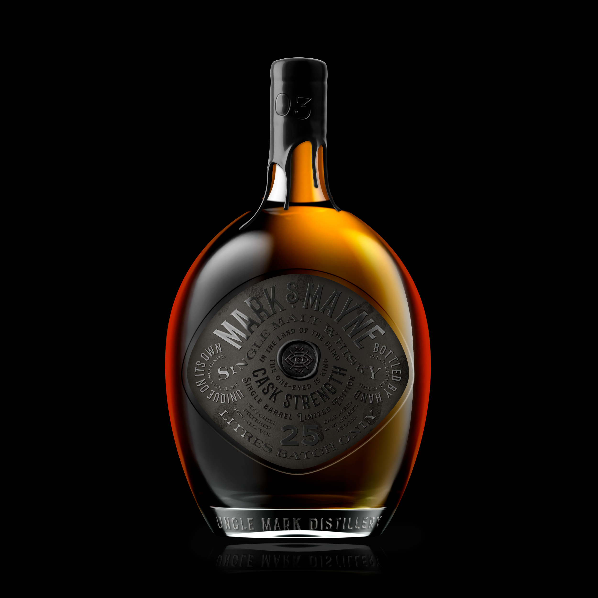 Not Just Another Garage Whisky Designed by Jacomy Mayne and Oveja Quiroga