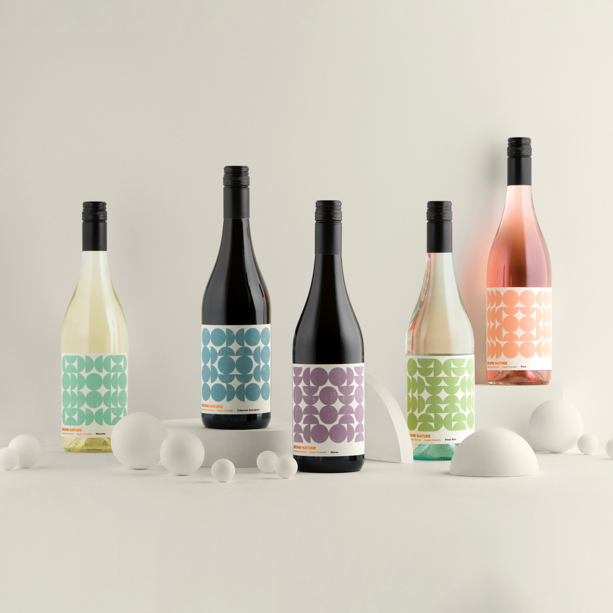 Byerlee Design Creates Labels for New Ethical Wines Range Second Nature