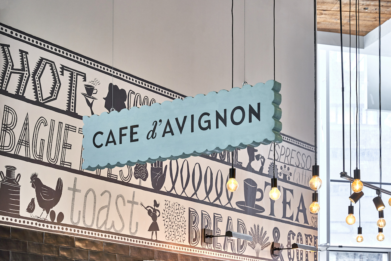 Mucca Brings Old World Tradition to NYC with Charming Identity for Cafe d’Avignon