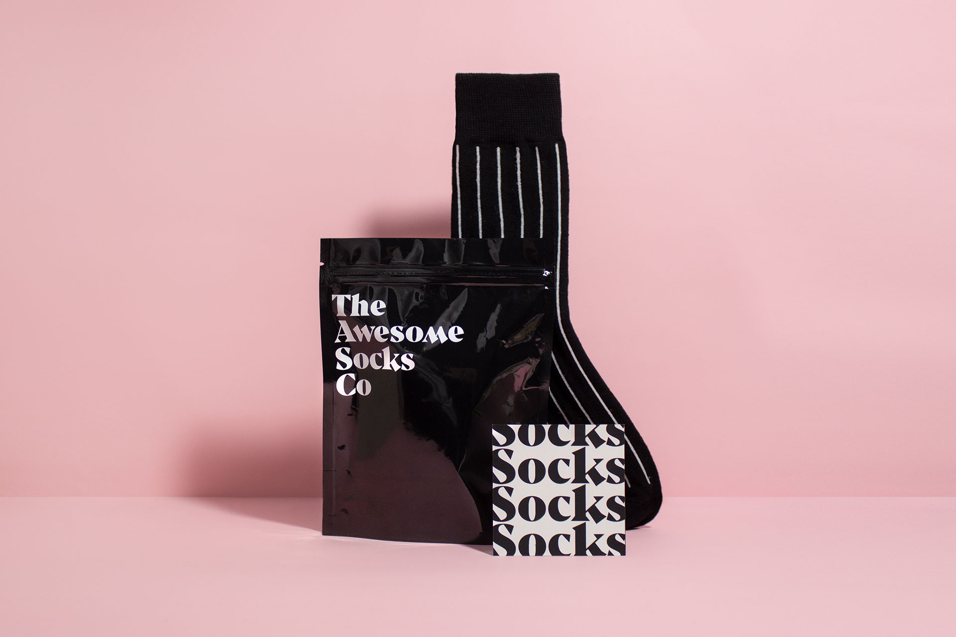 Los Fígaro Creates The Awesome Socks Co. Branding and Packaging Design ...