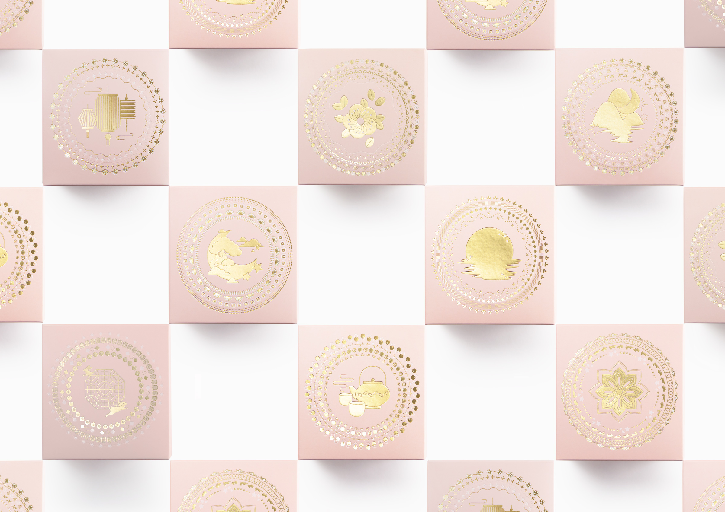 Full Moon Mooncake - Packaging Design — L E A H Y U A N