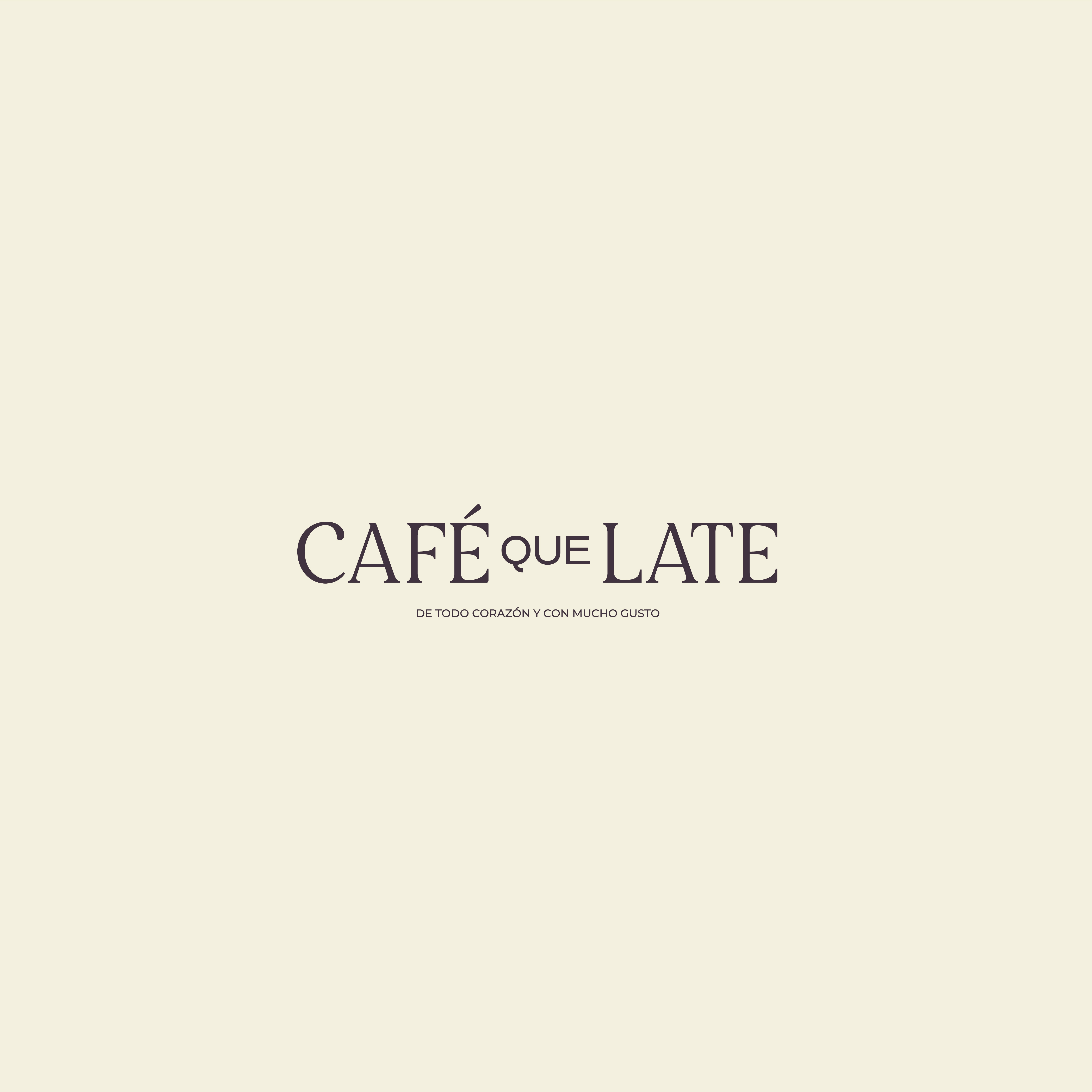 Concept Identity and Packaging Design for Café que Late by Ligero