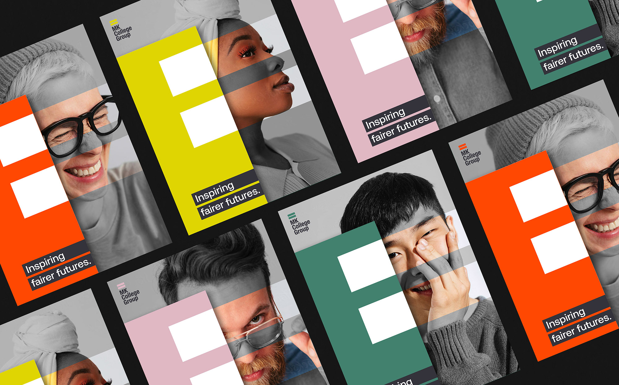 Inclusive and Diverse Brand Identity for Milton Keynes College Group