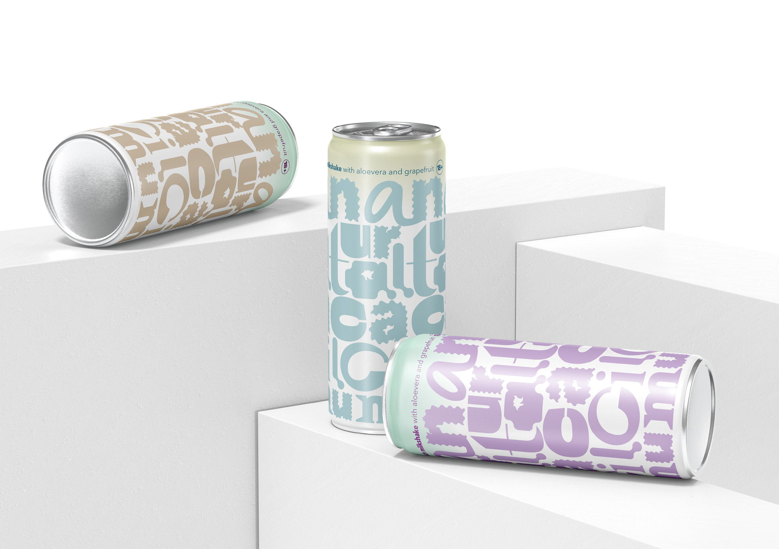 Natural Calcium Milkshake Cocktail Packaging Concept by Tanya Dunaeva ...
