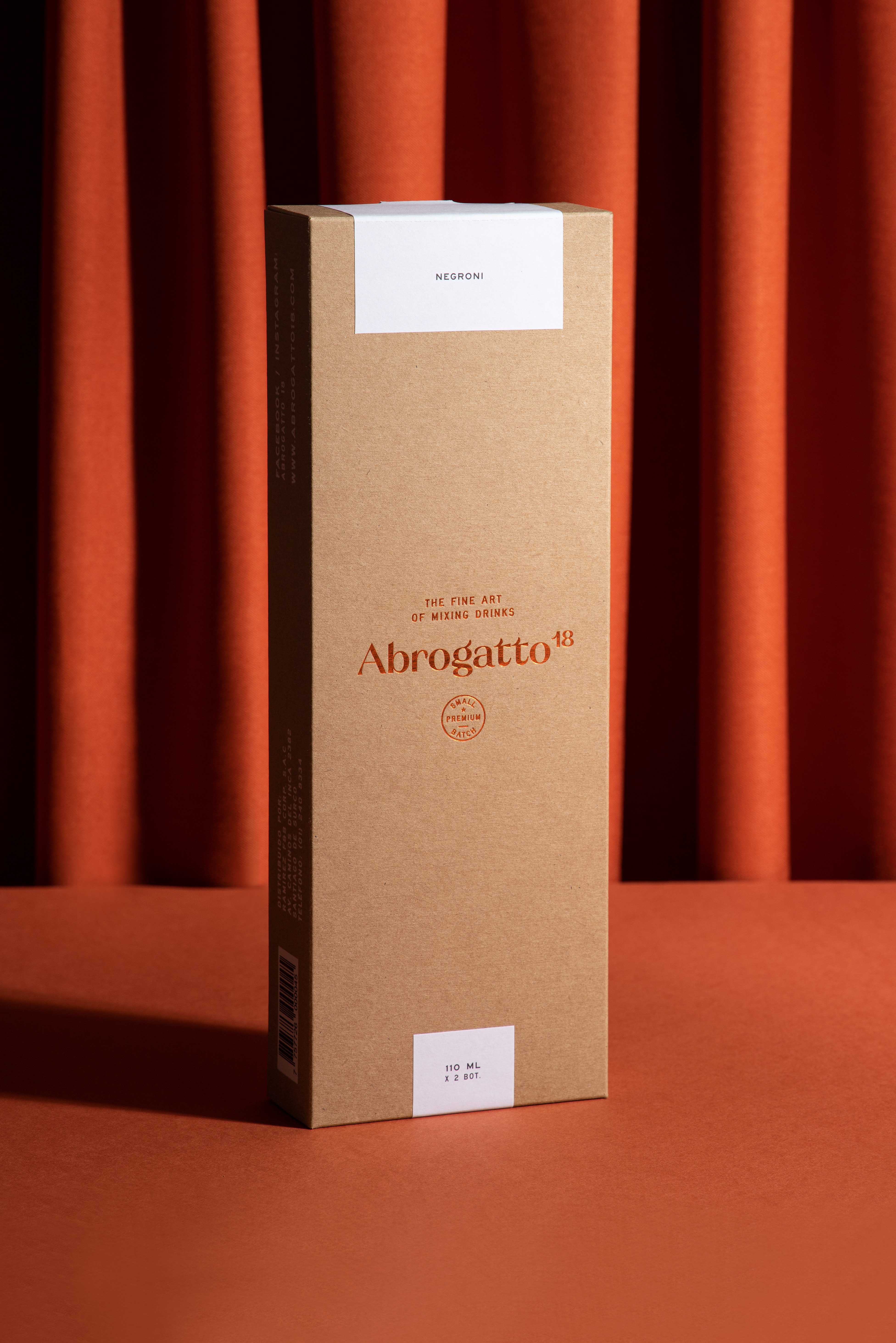 Secondary and Distribution Packaging for Abrogatto 18