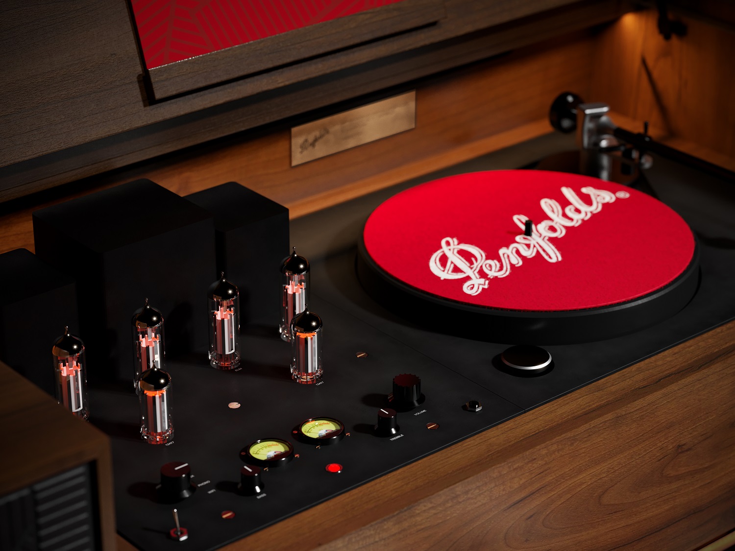 Love Agency Draws on Penfolds Pioneering Spirit for Limited Edition Record Player Console