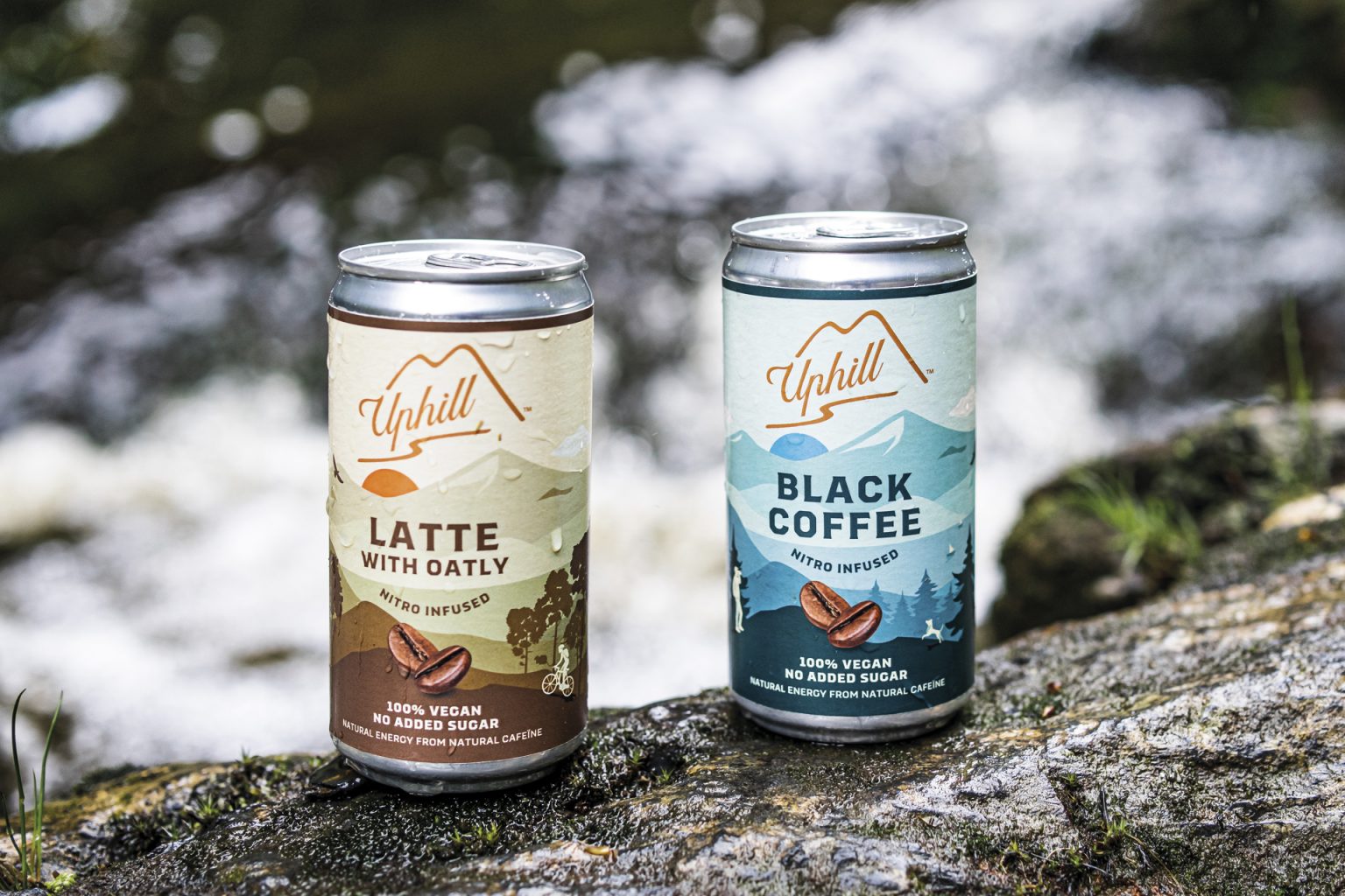 Uphill Cold Brew Coffee Packaging Design by DesignRepublic