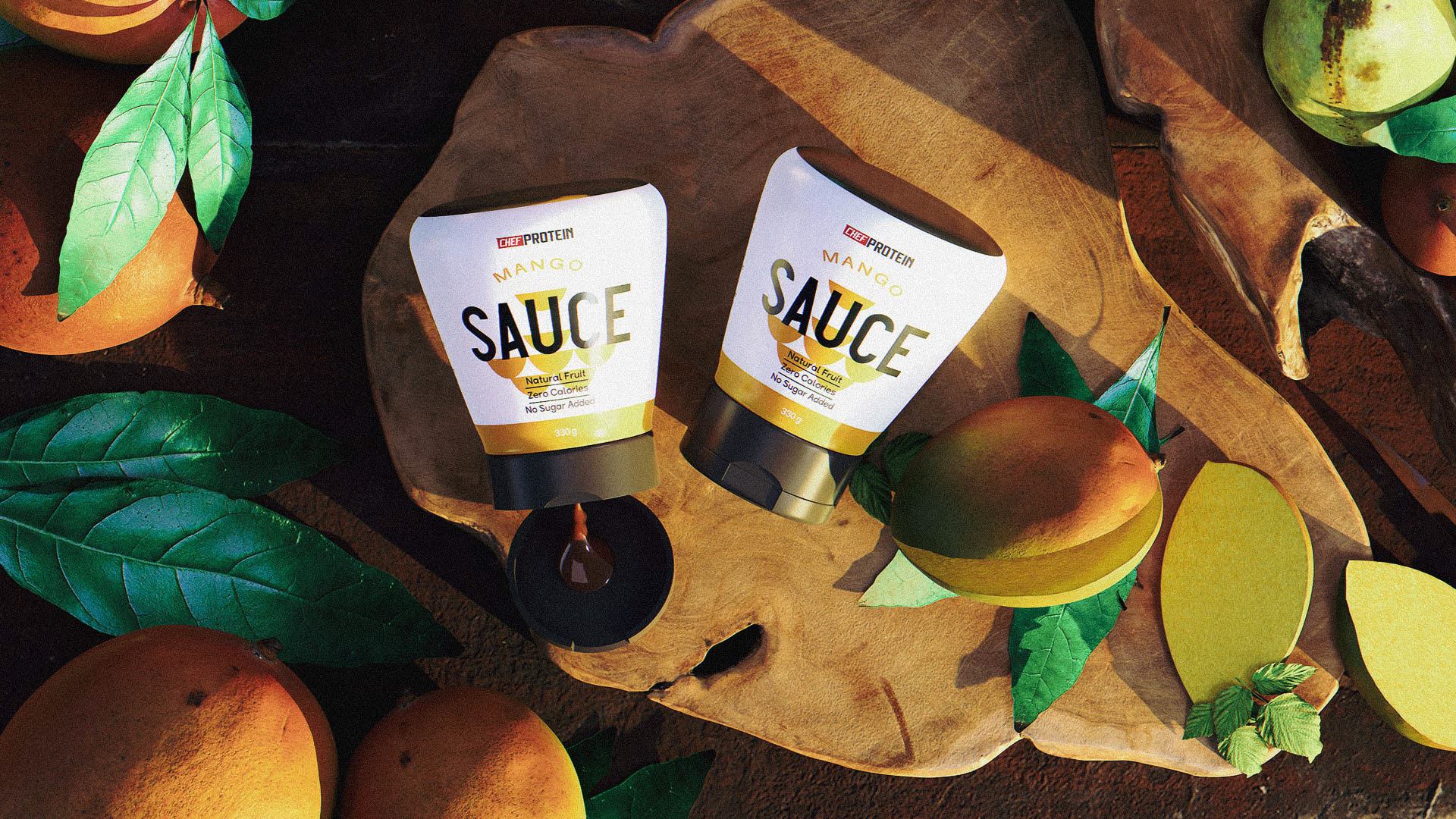 Packaging Design for Sauce Chef Protein