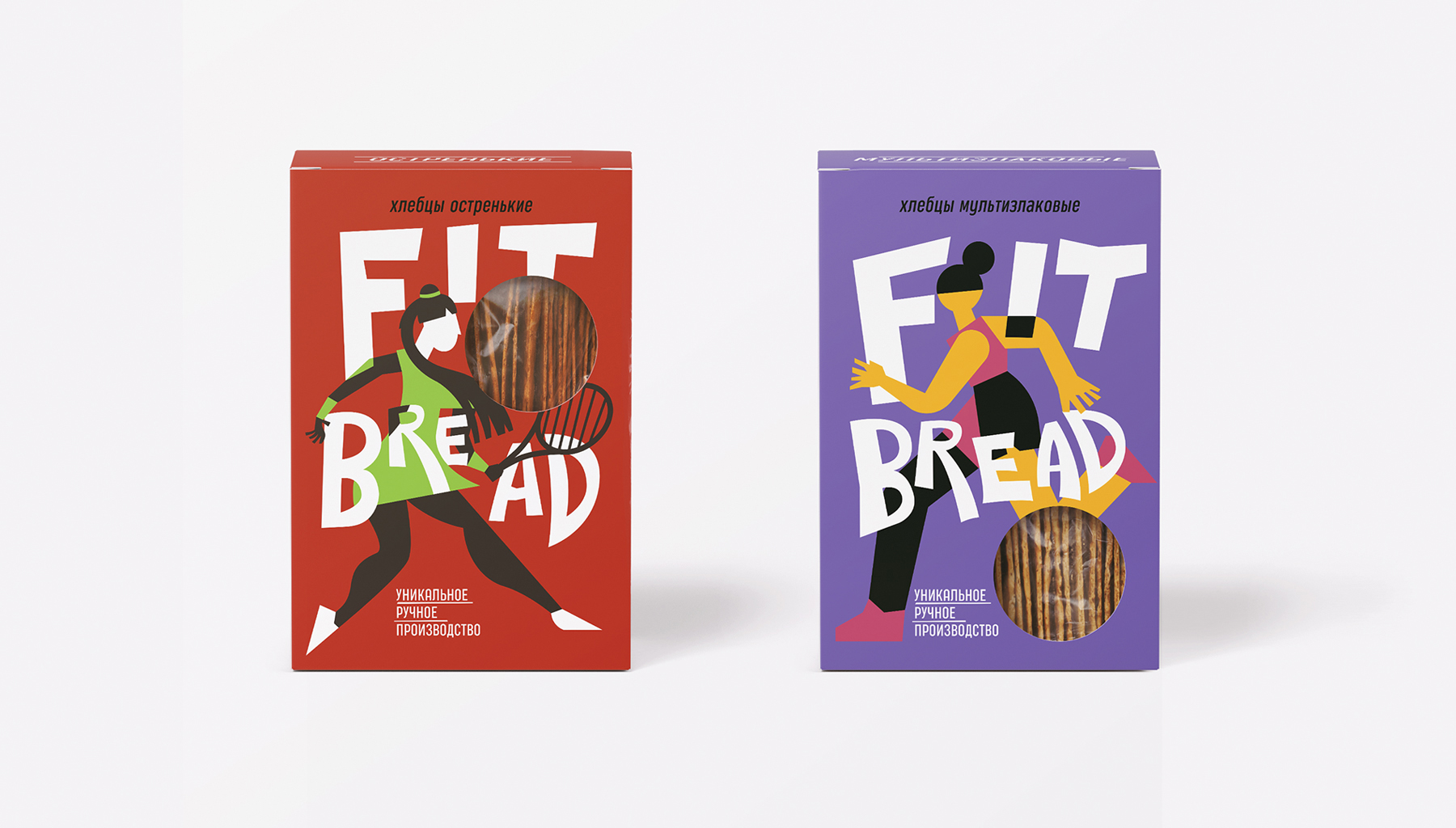 Alexey Lysogorov Designs Packaging for Healthy Crispbreads Series