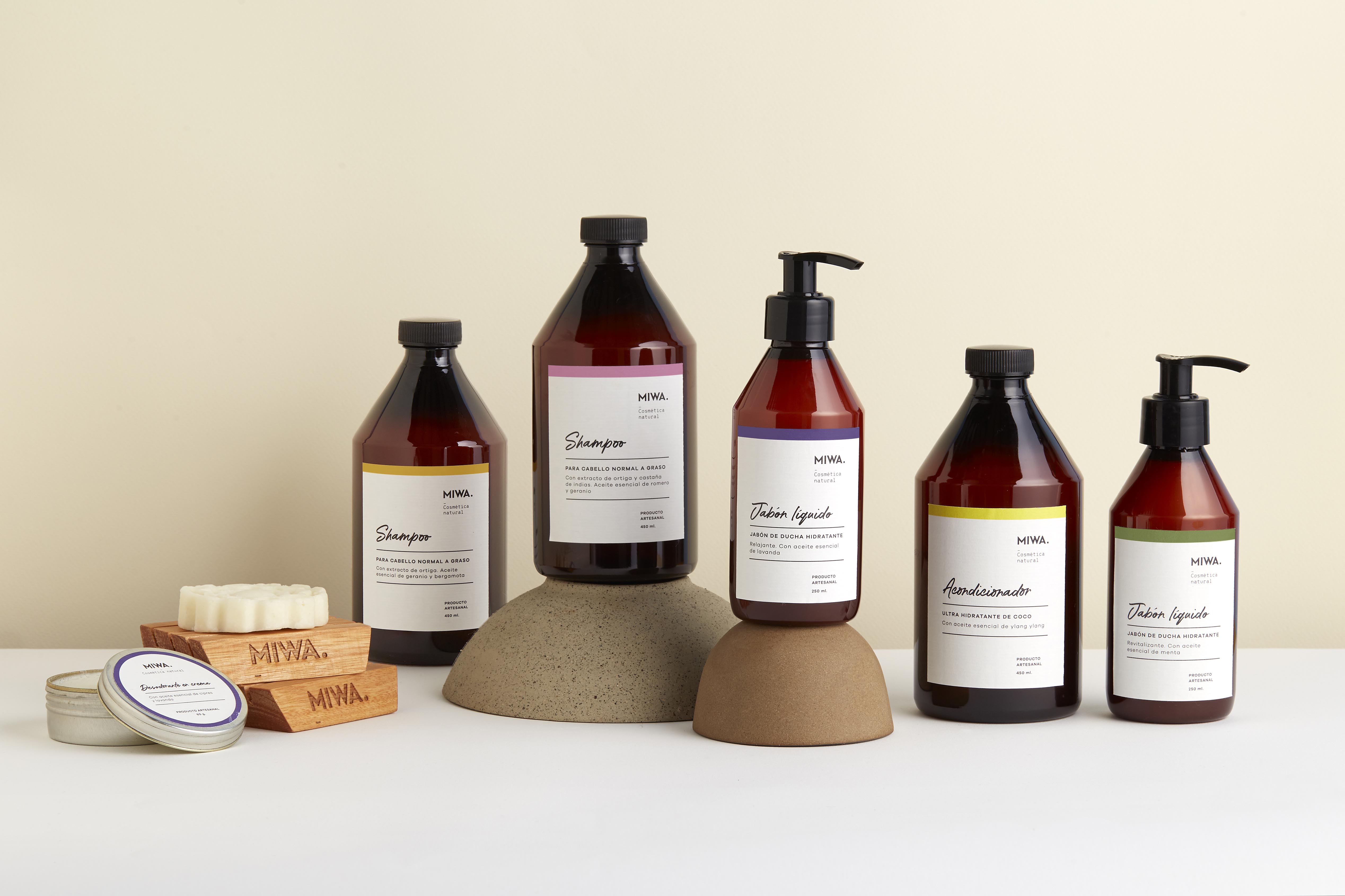 Miwa Natural Skincare and Cosmethics Brand and Packaging Design by Cobra