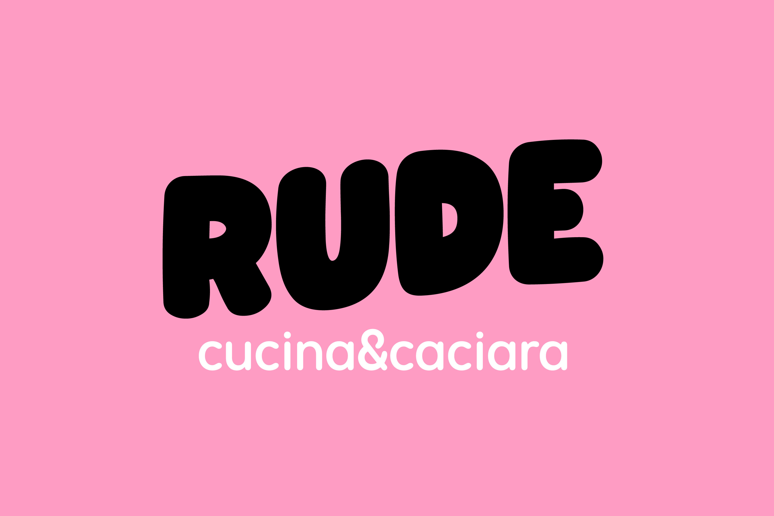 Alessandro Ribaldo Creates Rude Tavern, Pizzeria and Bar Branding